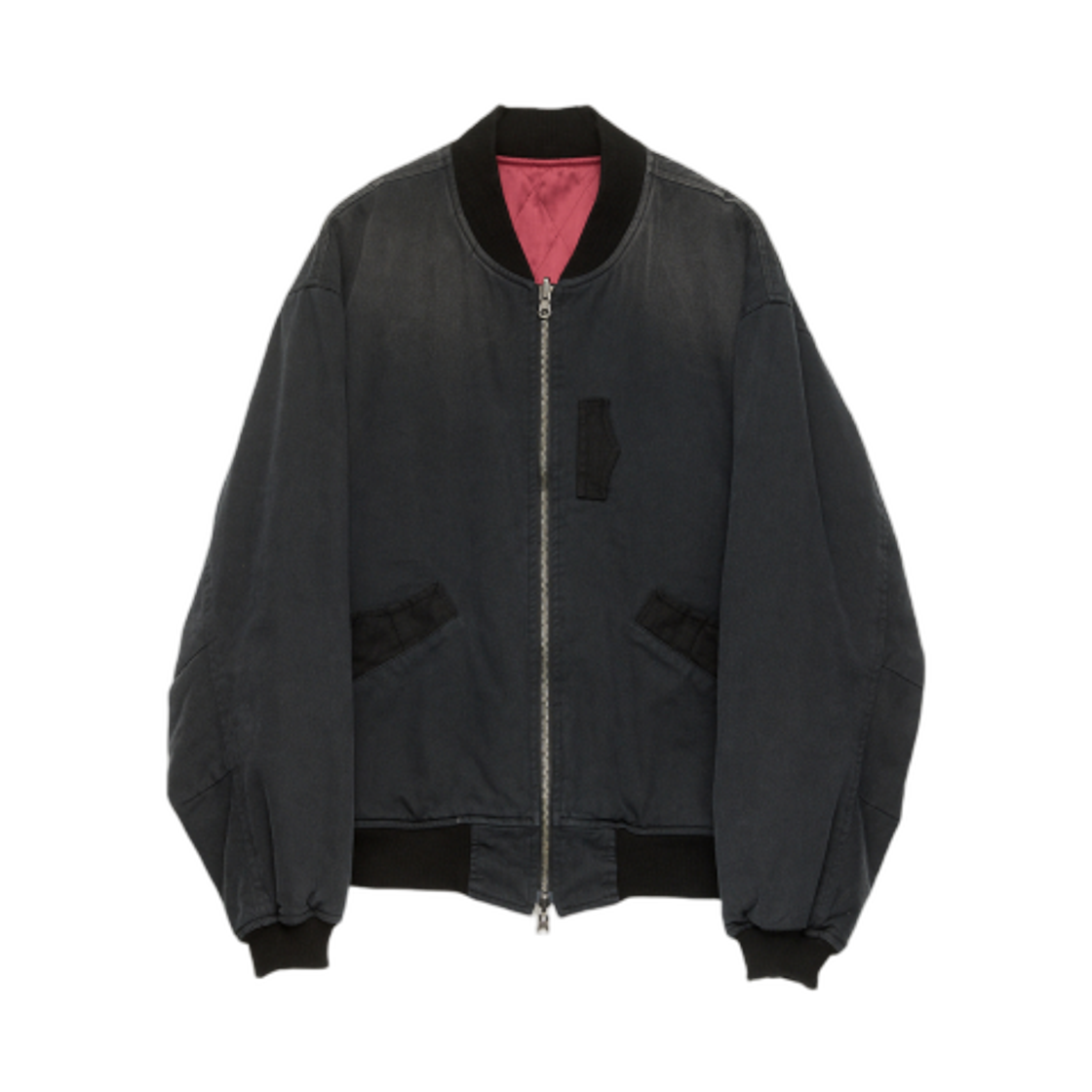 해칭룸 리버시블 봄버 블랙(Hatchingroom Reversible Bomber Black)