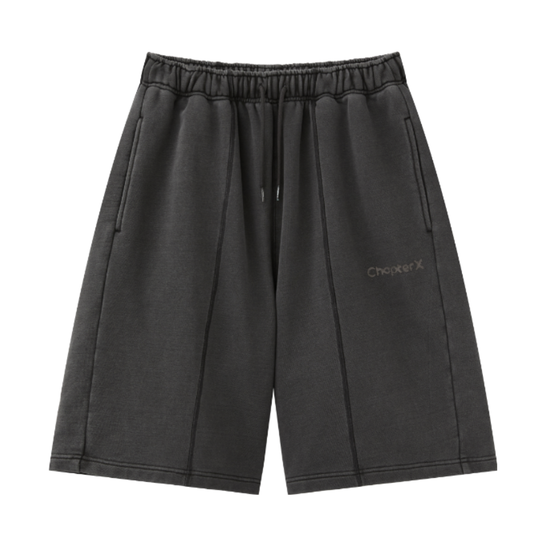 챕터엑스 피그먼트 와이드 버뮤다팬츠 차콜(Chapter.X Pigment Wide Bermuda Shorts Chrcoal) - 1