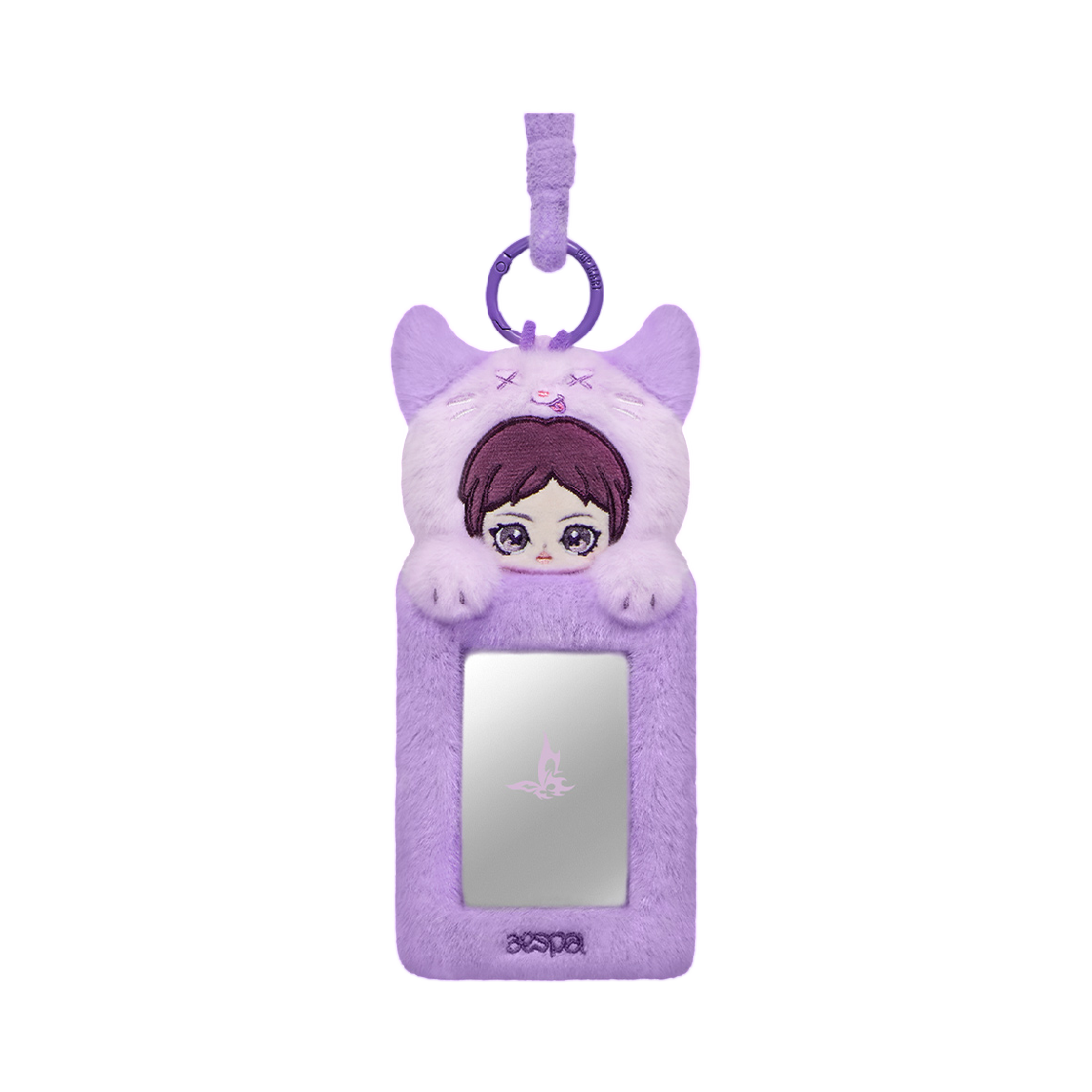 팝마트 x 에스파 플러피 클럽 시리즈 카드 홀더 플러피 뤠(Pop Mart x Aespa Fluffy Club Series Card Holder Fluffy Rwe) - 1