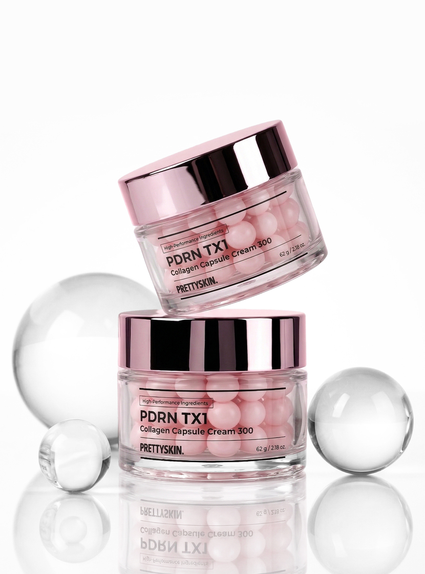 프리티스킨 PDRN TX1 콜라겐 캡슐 크림(PRETTYSKIN PDRN TX1 COLLAGEN CAPSULE CREAM 300) - 2