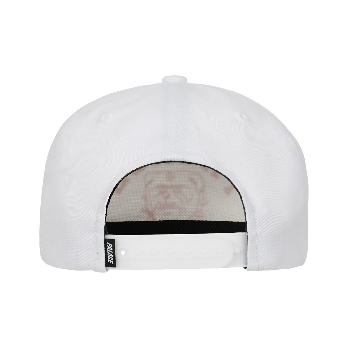 팔라스 불독 P 프레임 5-패널 스냅백 화이트 - 26SS(Palace Bulldog P Frame 5-Panel Snapback White - 26SS) - 3