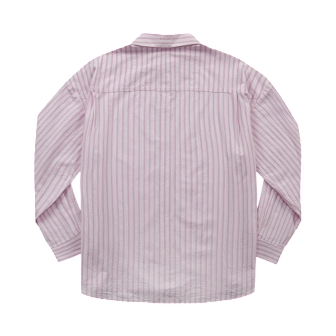 (W) 애즈온 로피 스트라이프 셔츠 핑크((W) Ason Lopy Stripe Shirt Pink) - 2