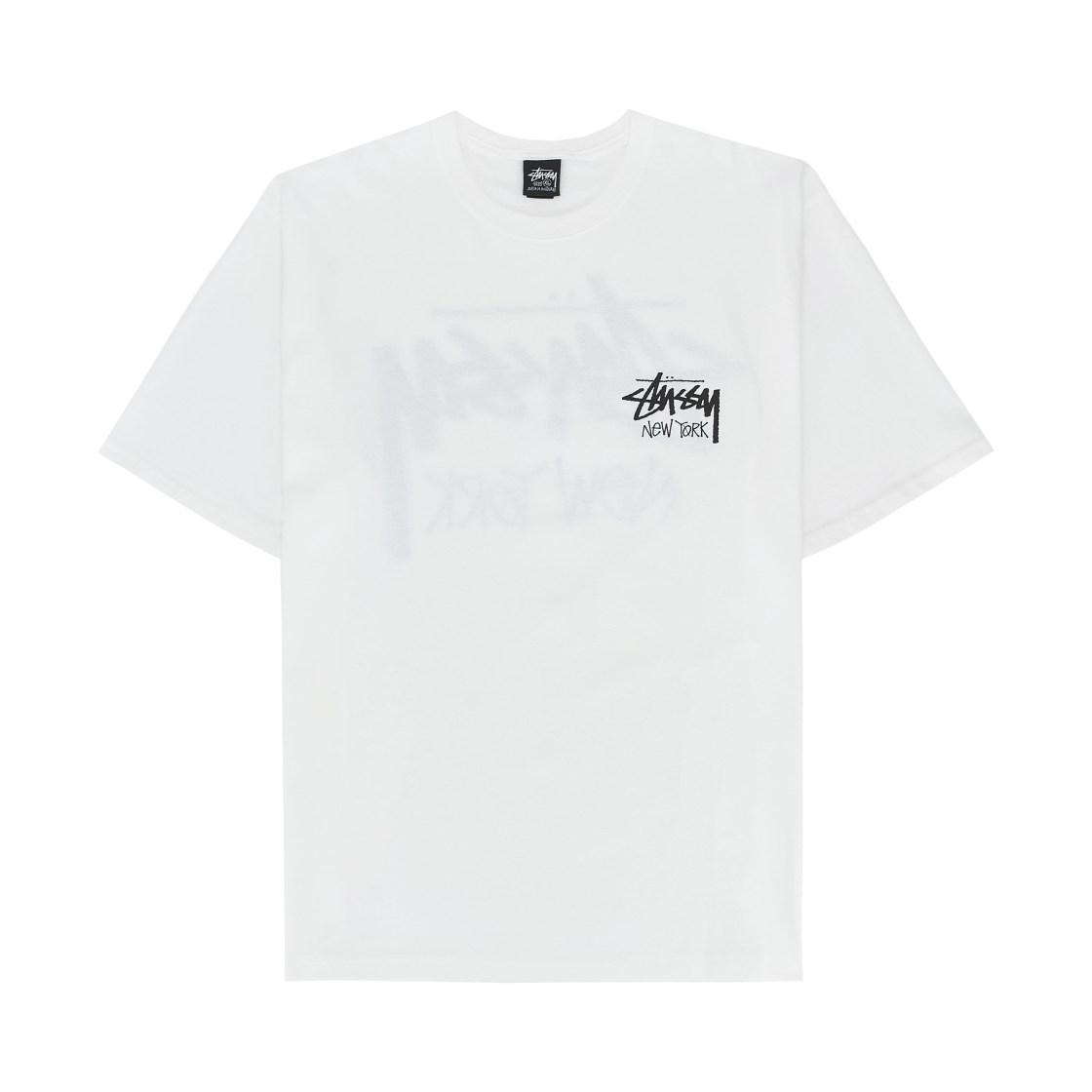 스투시 스탁 뉴욕 티셔츠 화이트(Stussy Stock New York T-Shirt White) - 2