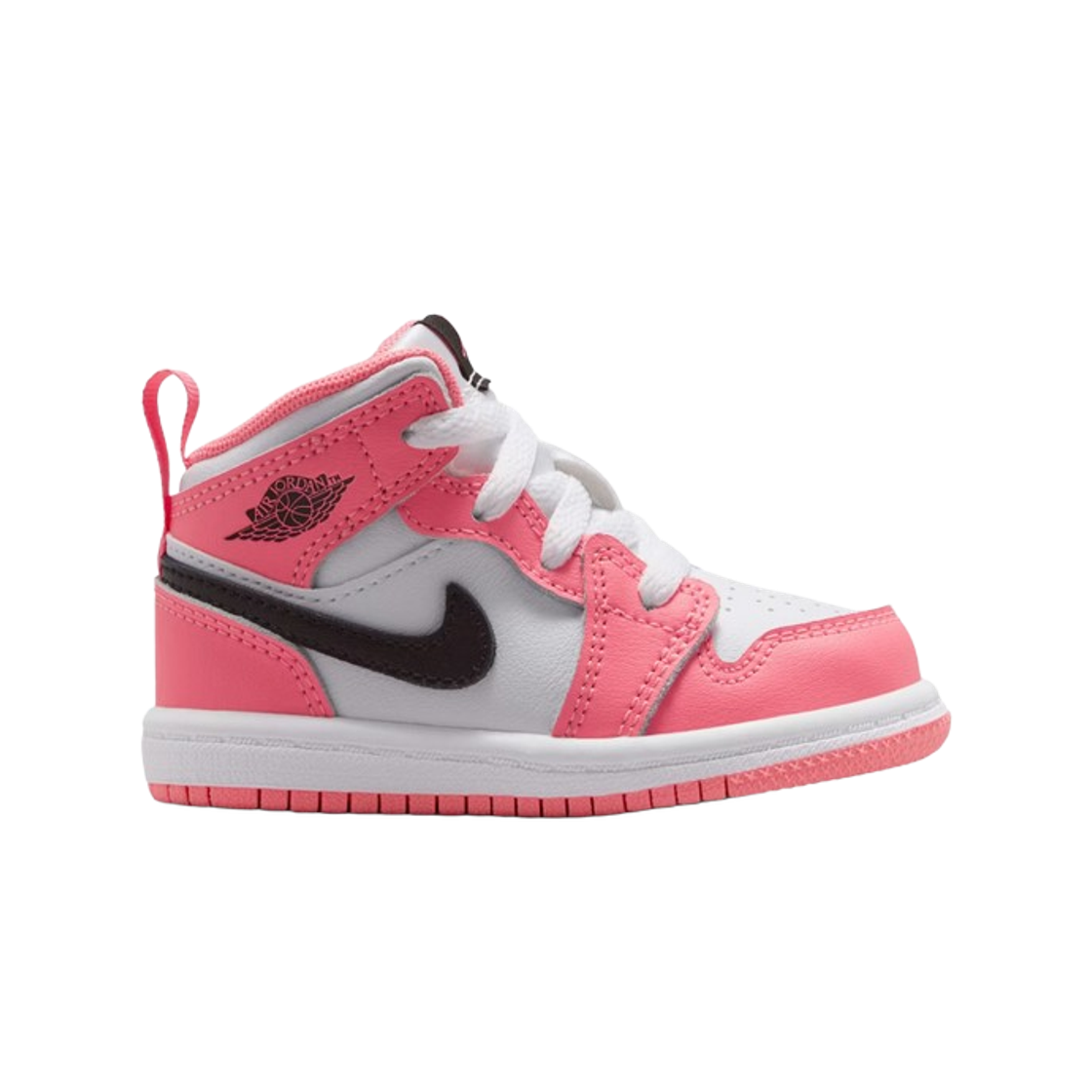 DQ8425-602 (TD) Jordan 1 Mid Pink Gaze White