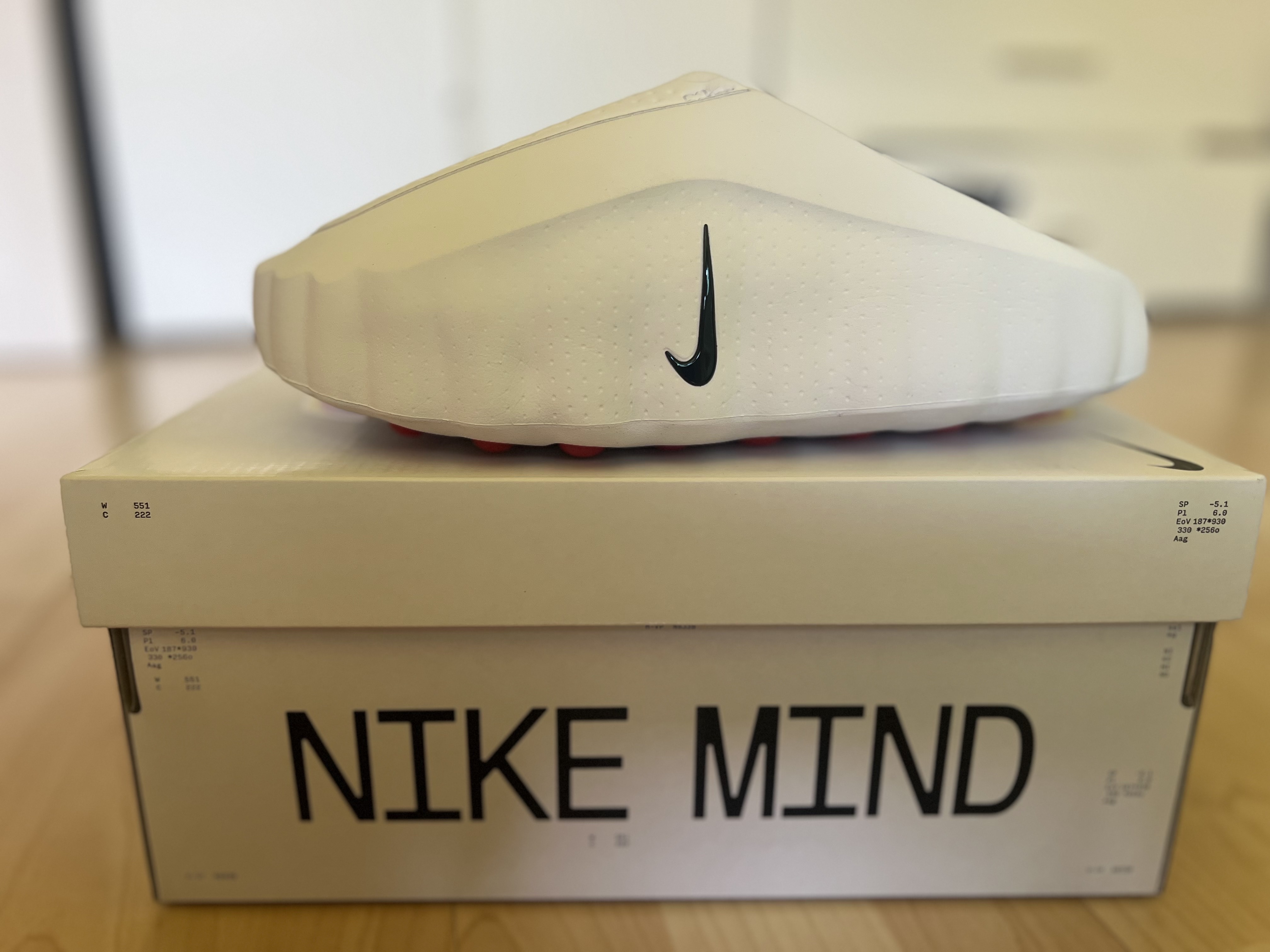 Nike Mind 001 Slide White 착용 스타일 - 1
