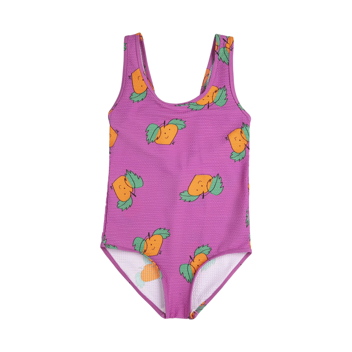 (키즈) 보보쇼즈 탠저린 올 오버 스윔슈트 퍼플((Kids) Bobo Choses Tangerine All Over Swimsuit Purple) - 1