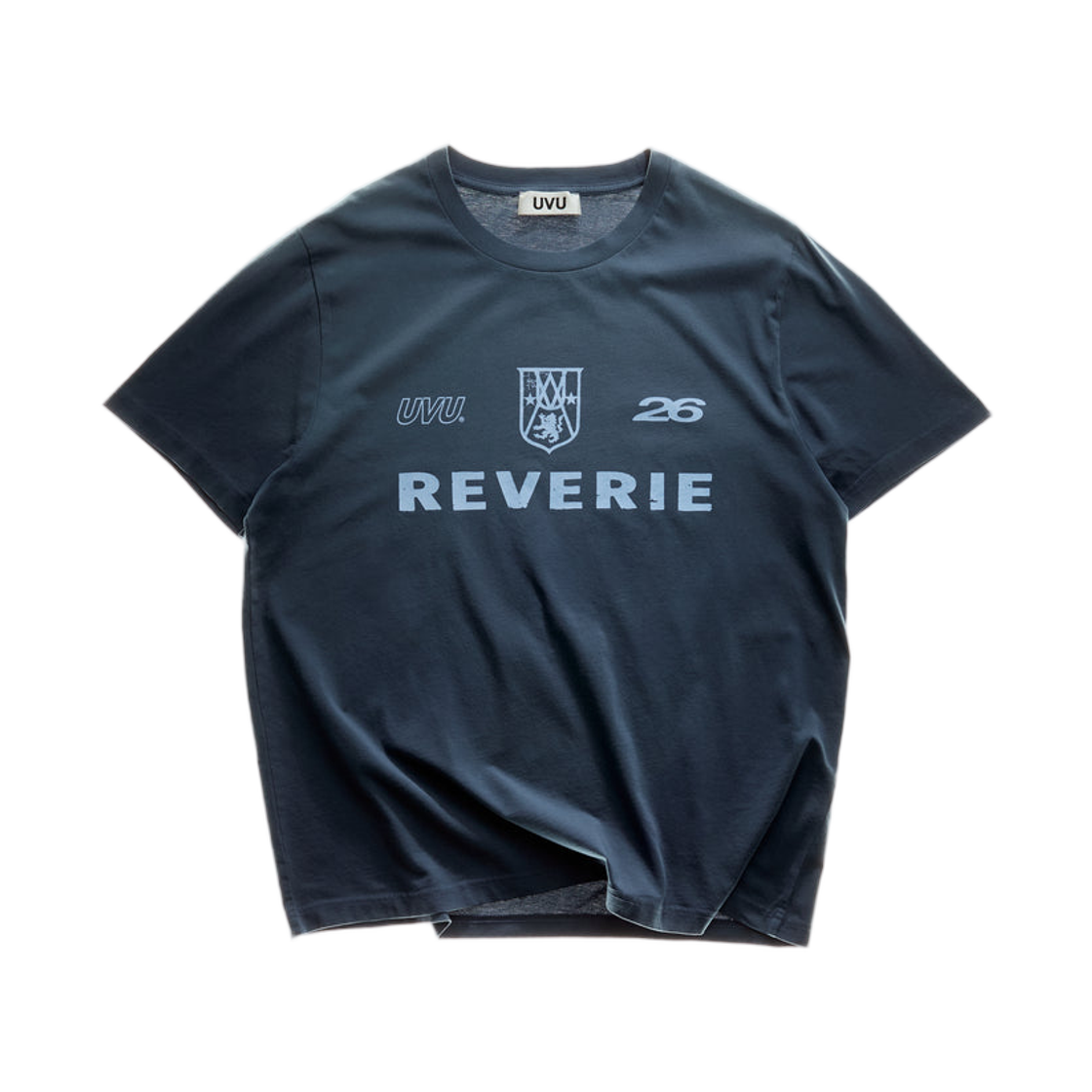 UVU 런던 26 티셔츠 네이비(UVU London '26 T-Shirt Navy) - 1