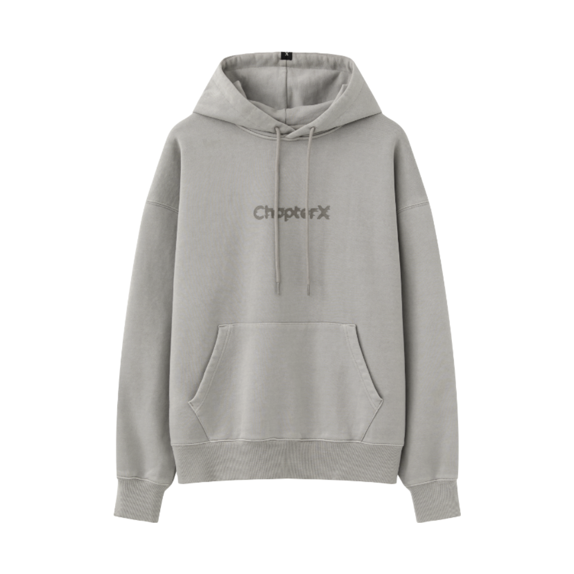 챕터엑스 피그먼트 CP 에어홀 후디 그레이(Chapter.X Pigment CP Air Hole Hoodie Grey)