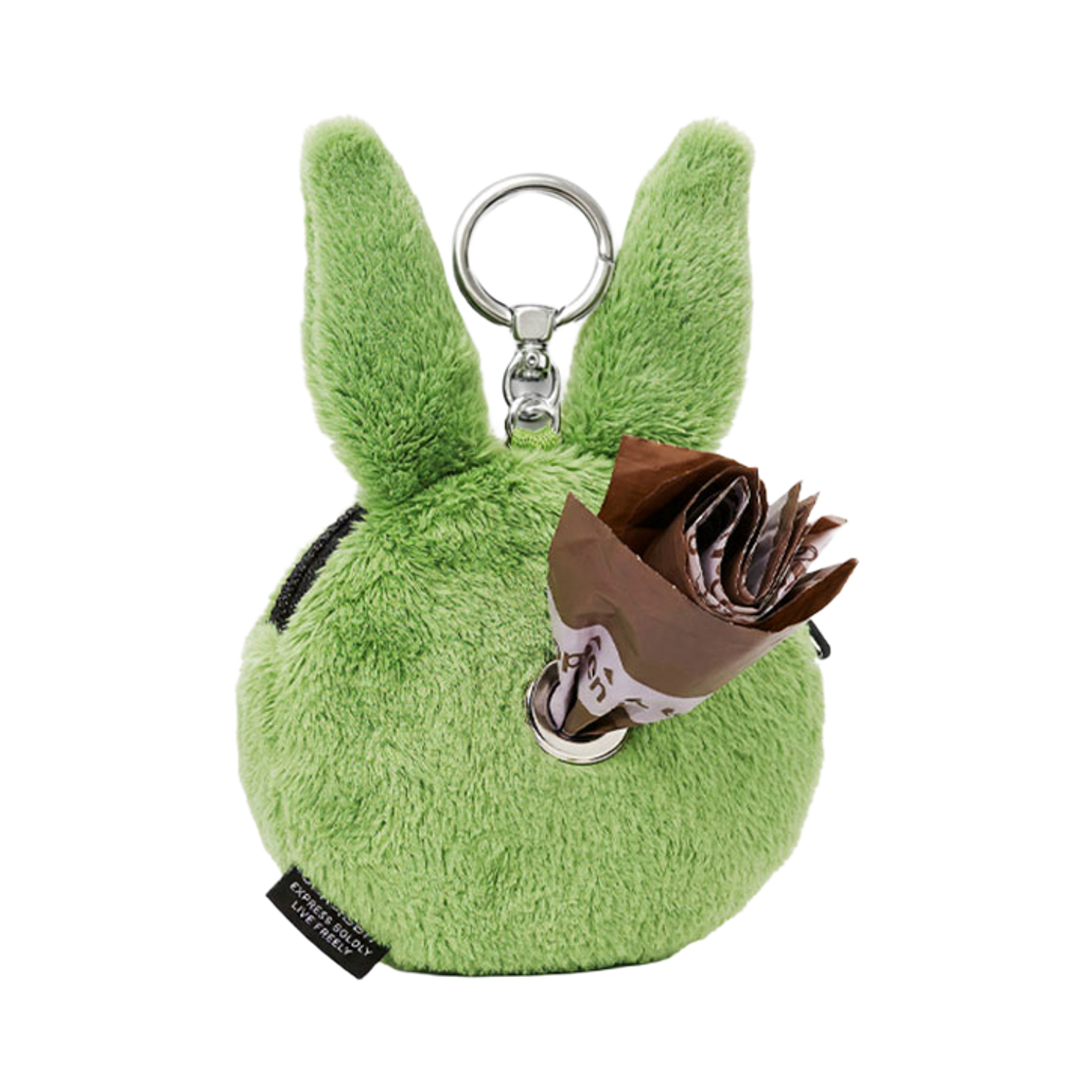 비에스래빗 트리피래빗 풉백 키링 그린(Bsrabbit Trippy Rabbit Stuffed Coin Wallet Green Poop Bag Edition) - 2