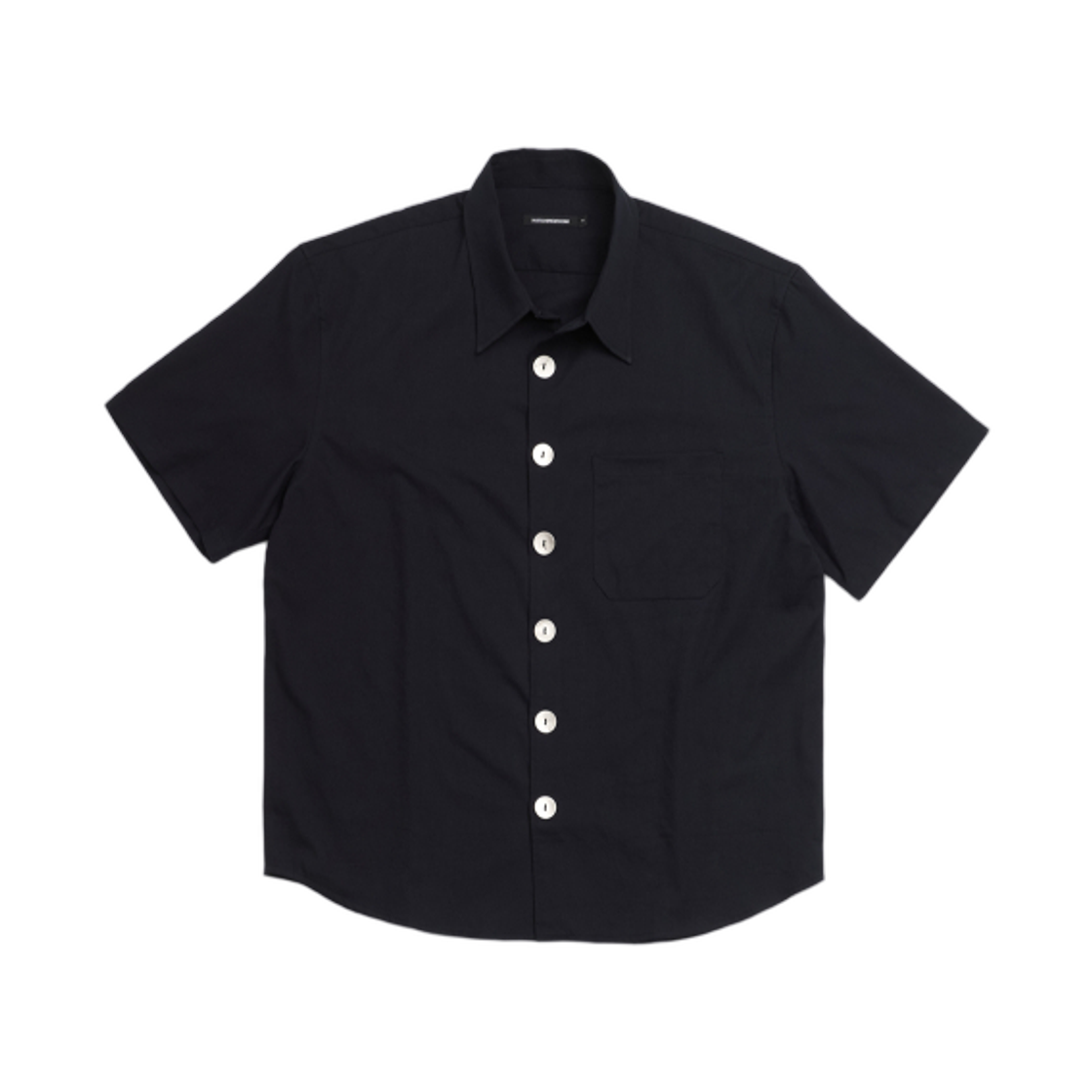 해칭룸 애로우 셔츠 빅 버튼 다크 네이비(Hatchingroom Arrow Shirt Big Button Dark Navy)
