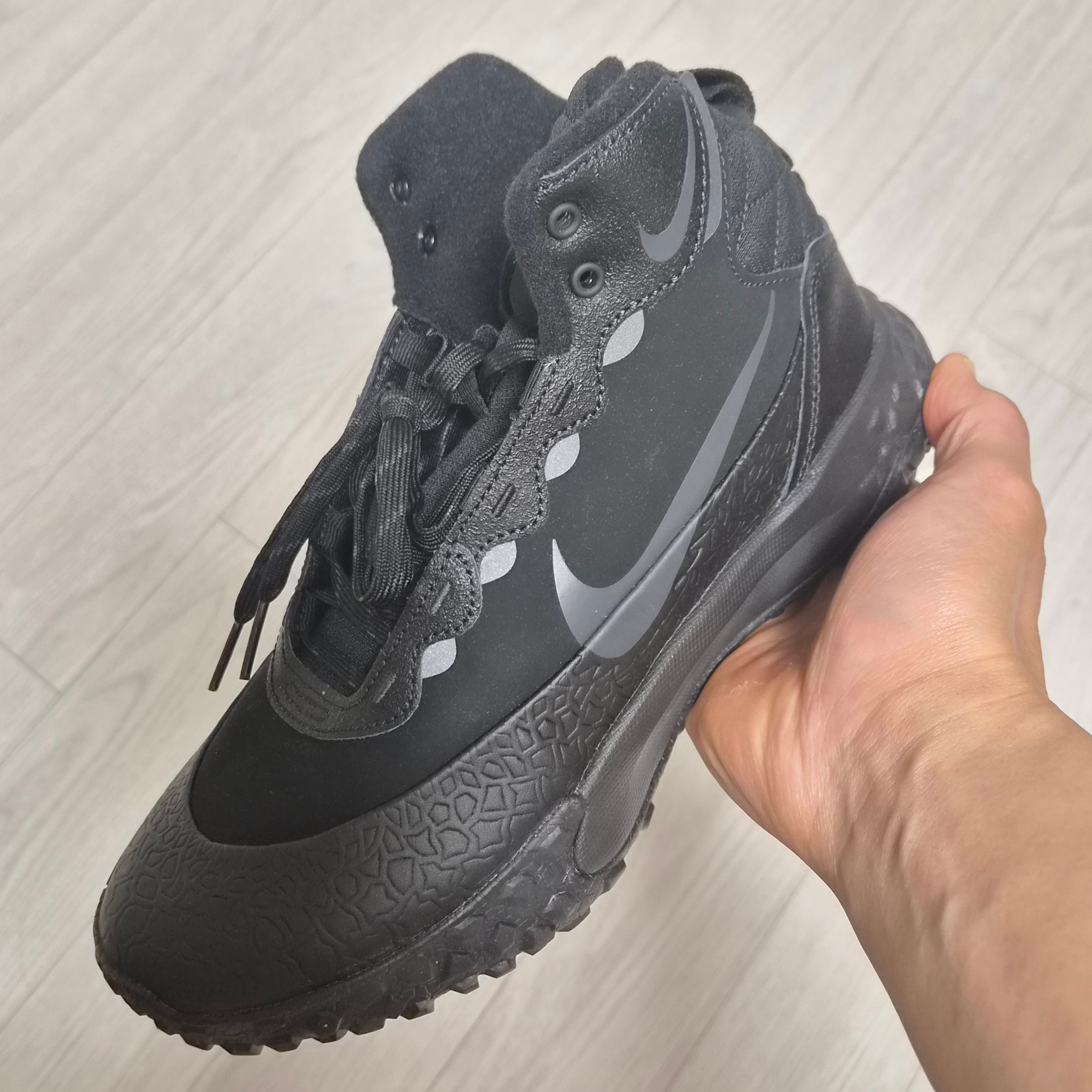 (GS) Nike Terrascout Black Anthracite 착용 스타일