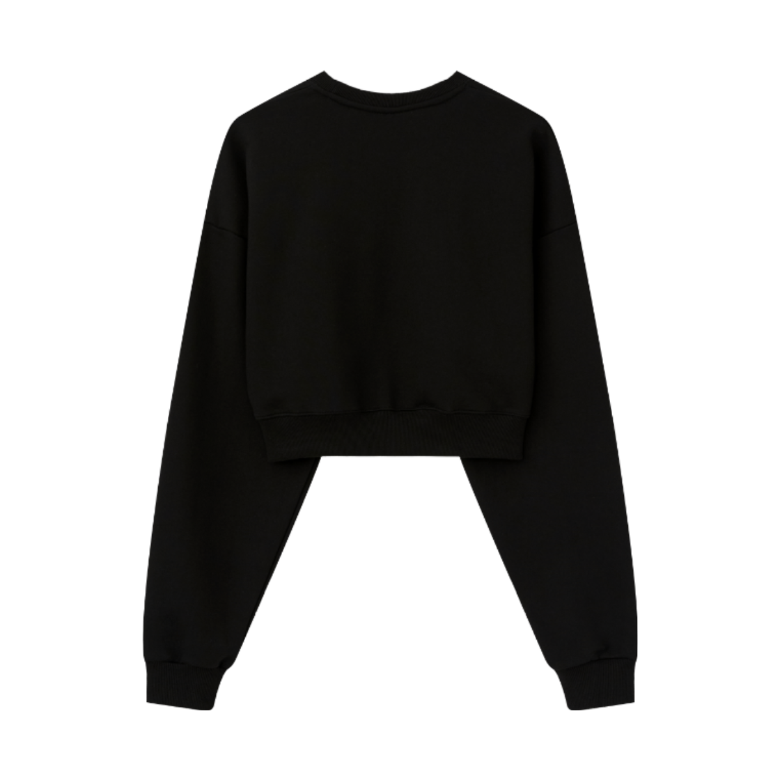 챕터엑스 오르빗 코어 크롭 스웻 맨투맨 블랙(Chapter.X Orbit Core Cropped Sweatshirt Black) - 2