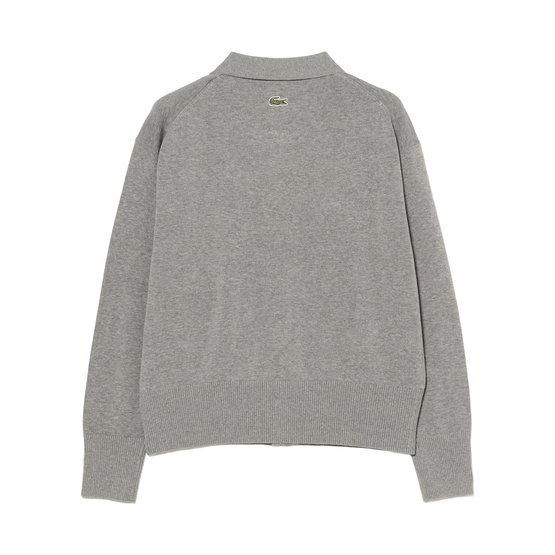 (W) 빔즈 보이 x 라코스테 폴로 가디건 록 신((W) Beams Boy x Lacoste Polo Cardigan Roc Chine) - 2