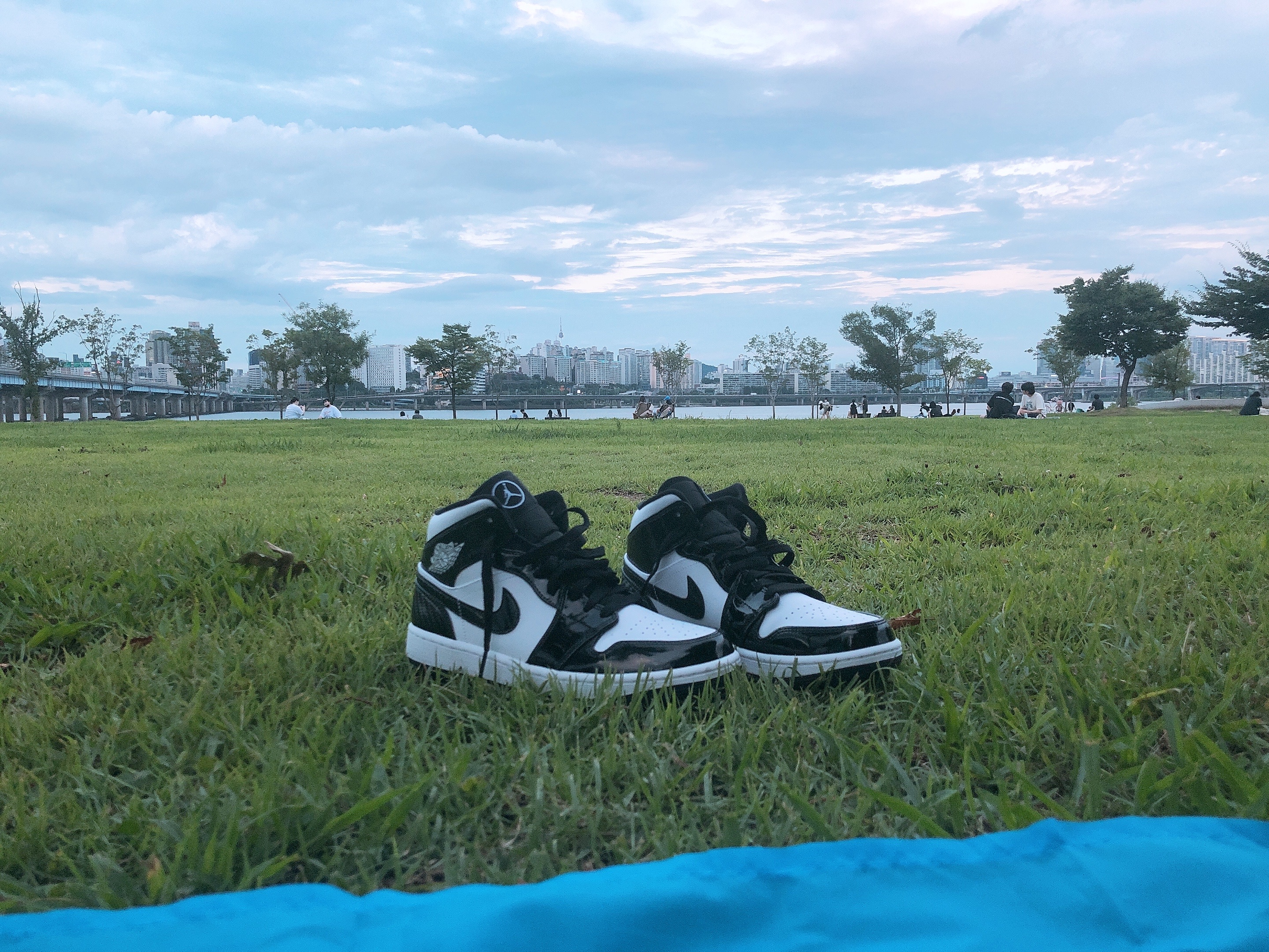 Jordan 1 Mid SE ASW Black 착용 스타일