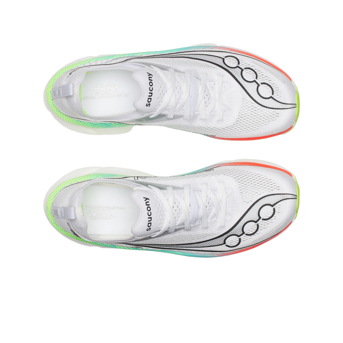 써코니 엔돌핀 엘리트 3 화이트 멀티(Saucony Endorphin Elite 3 White Multi) - 2