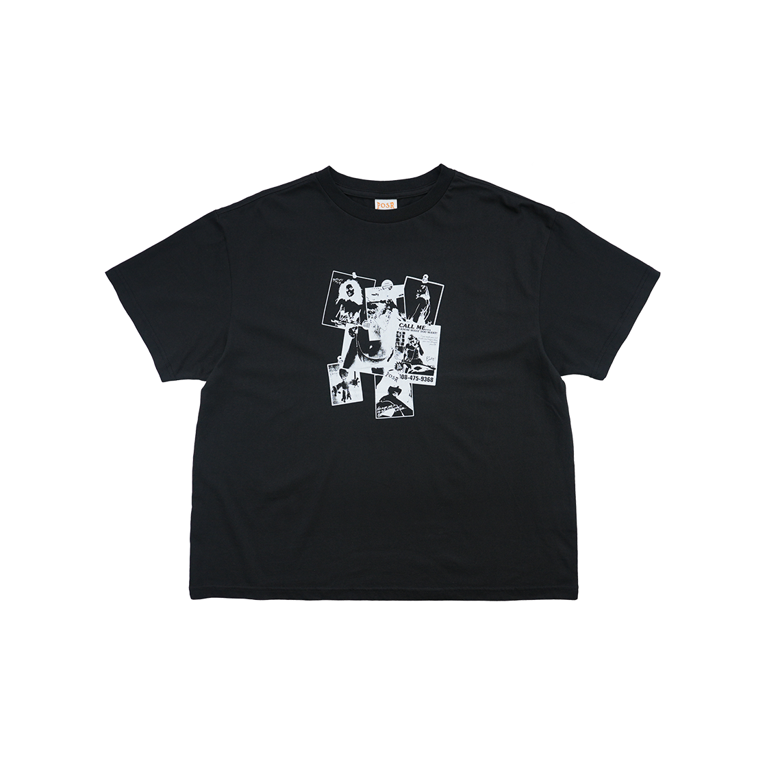 포져 라커 티 블랙(POSR Locker Tee Black)