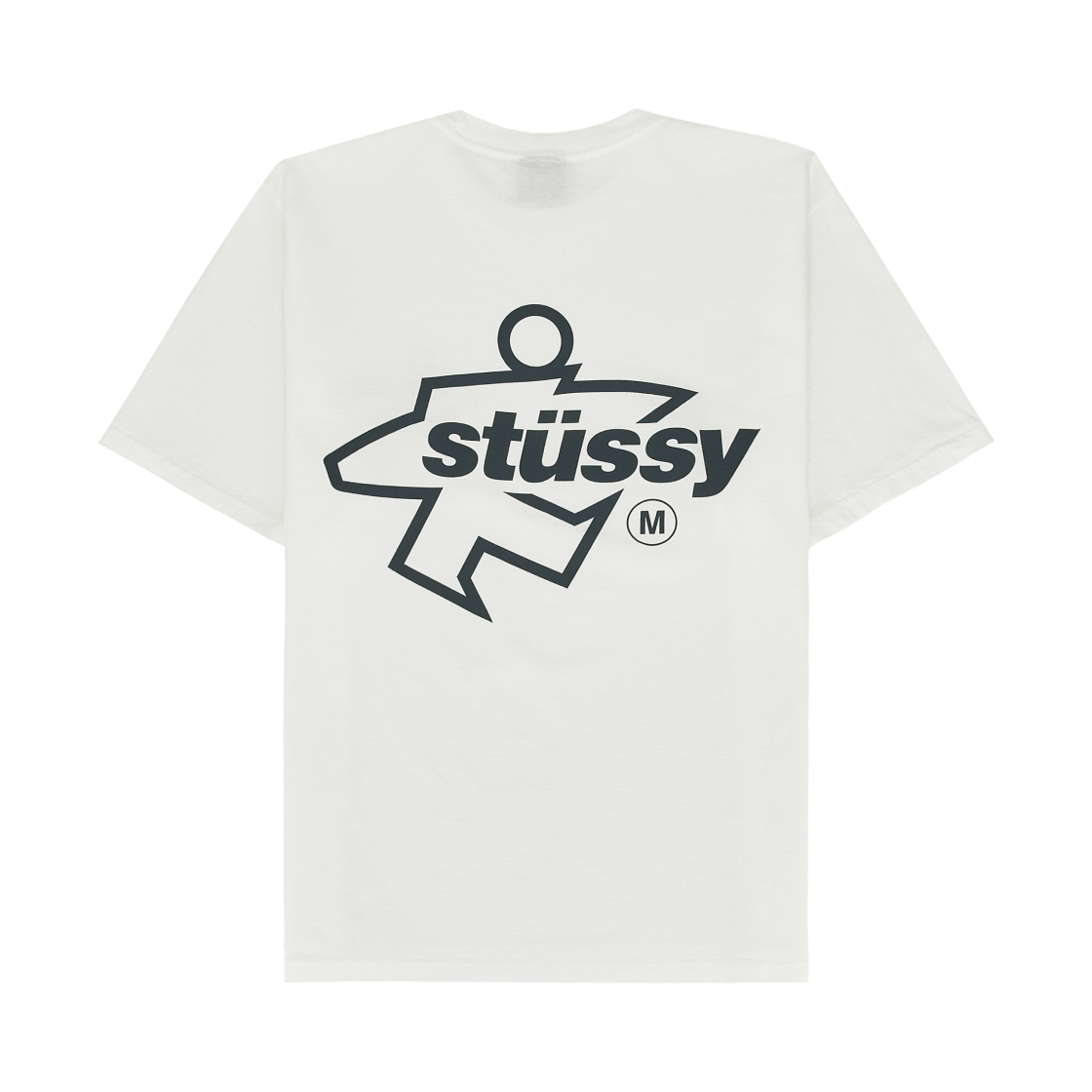 1905180 Stussy Surf Size Pigment Dyed T-Shirt Natural