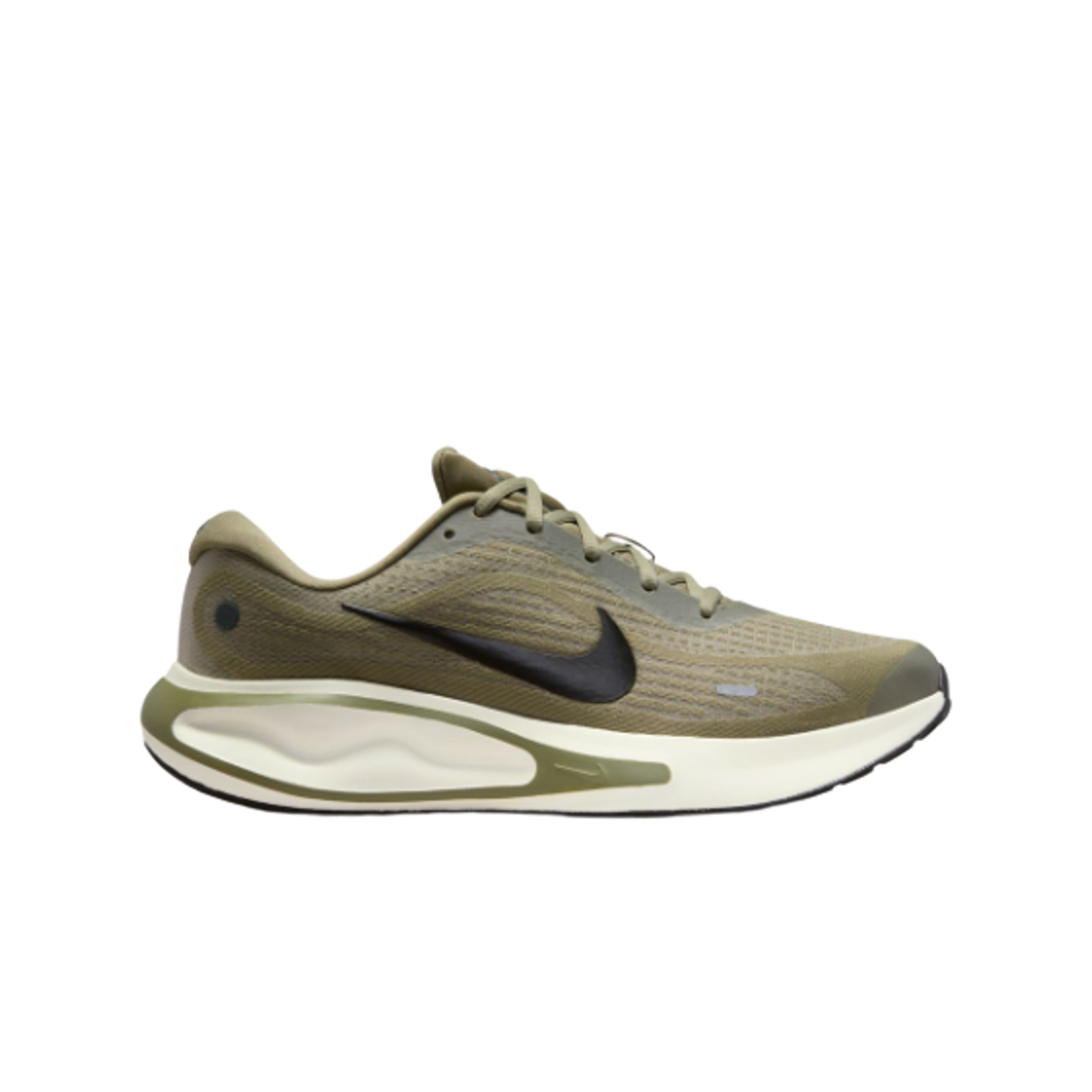 FN0228-302 Nike Journey Run Road Running Silver Sage Black Spruce