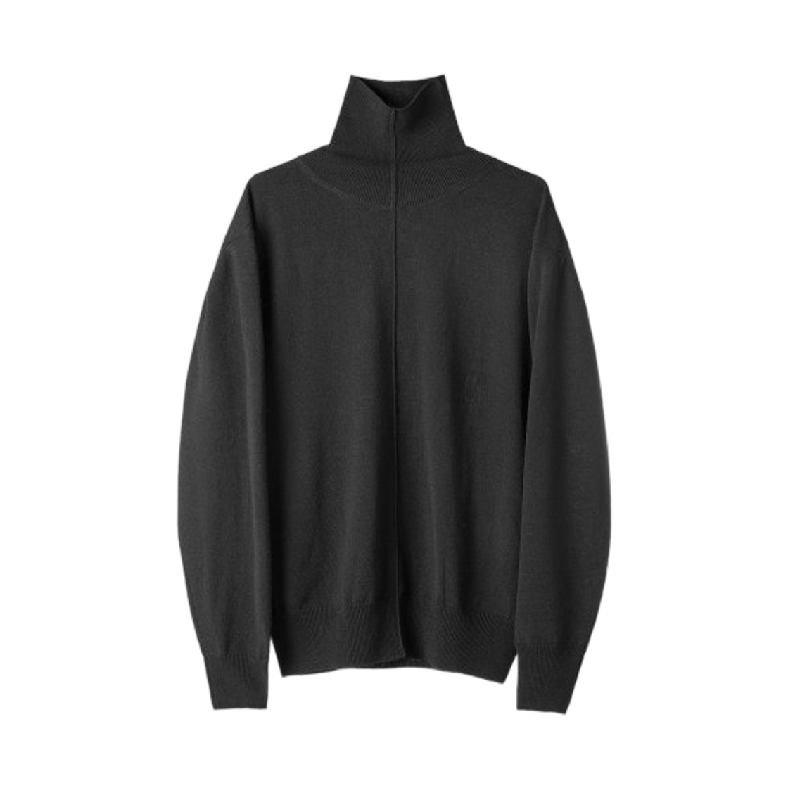 해칭룸 터틀넥 니트 블랙(Hatchingroom Turtleneck Knit Black)