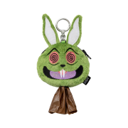 Bsrabbit Trippy Rabbit Stuffed Coin Wallet Green Poop Bag Edition