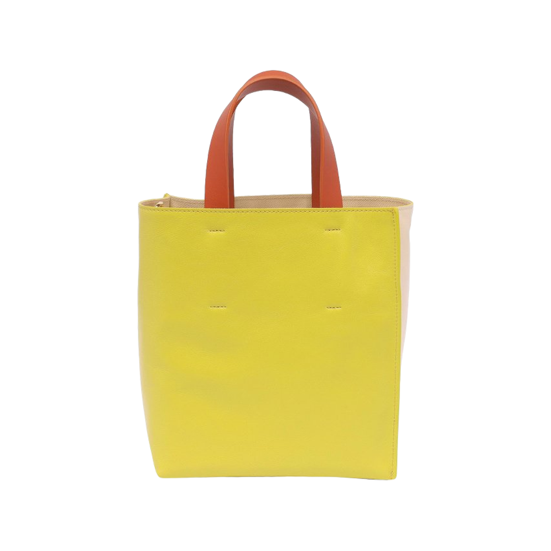 마르니 레더 뮤제오 소프트 미니백 화이트(Marni Museo Soft Mini Bag in Leather White) - 2