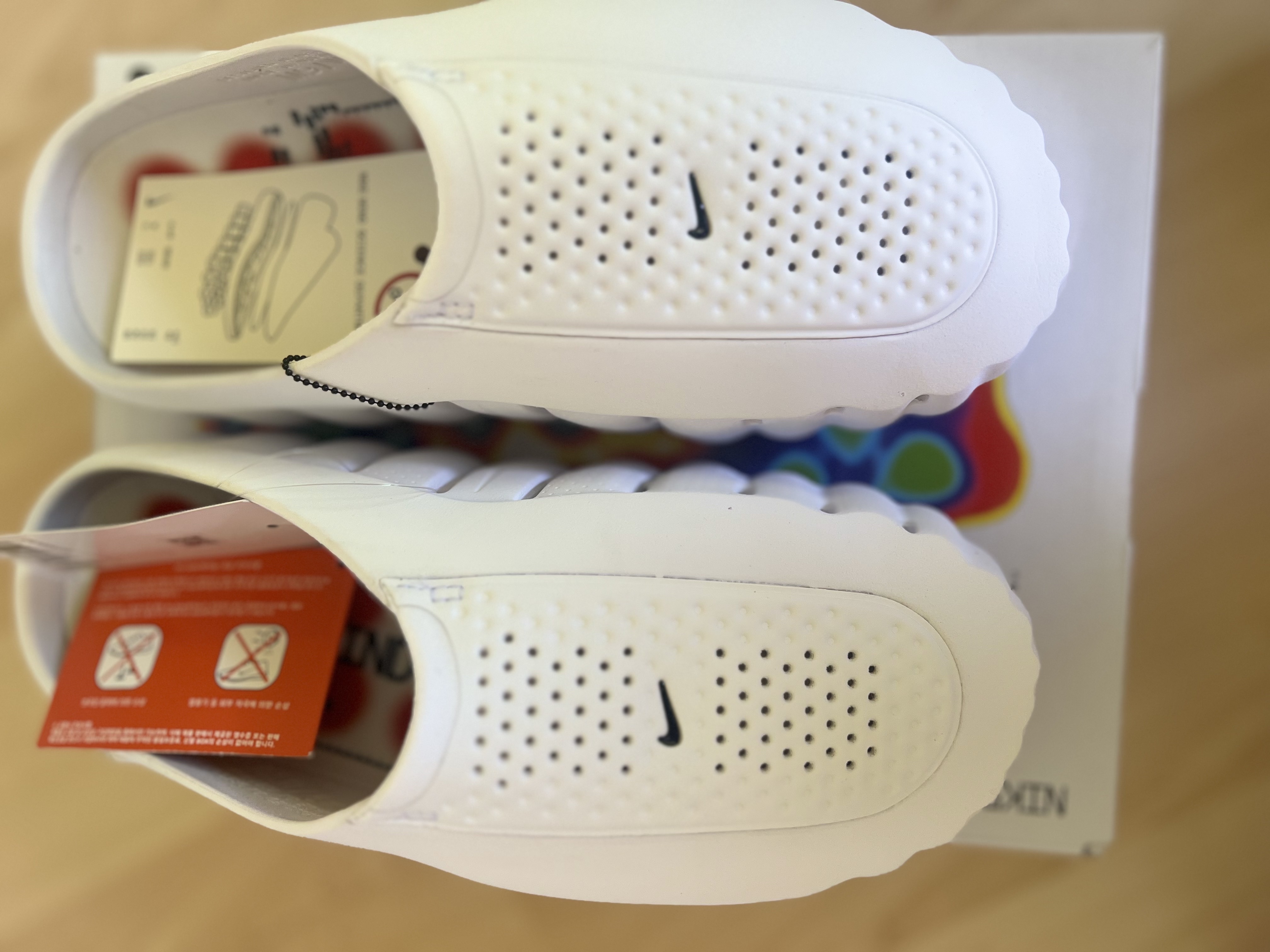 Nike Mind 001 Slide White 착용 스타일 - 2