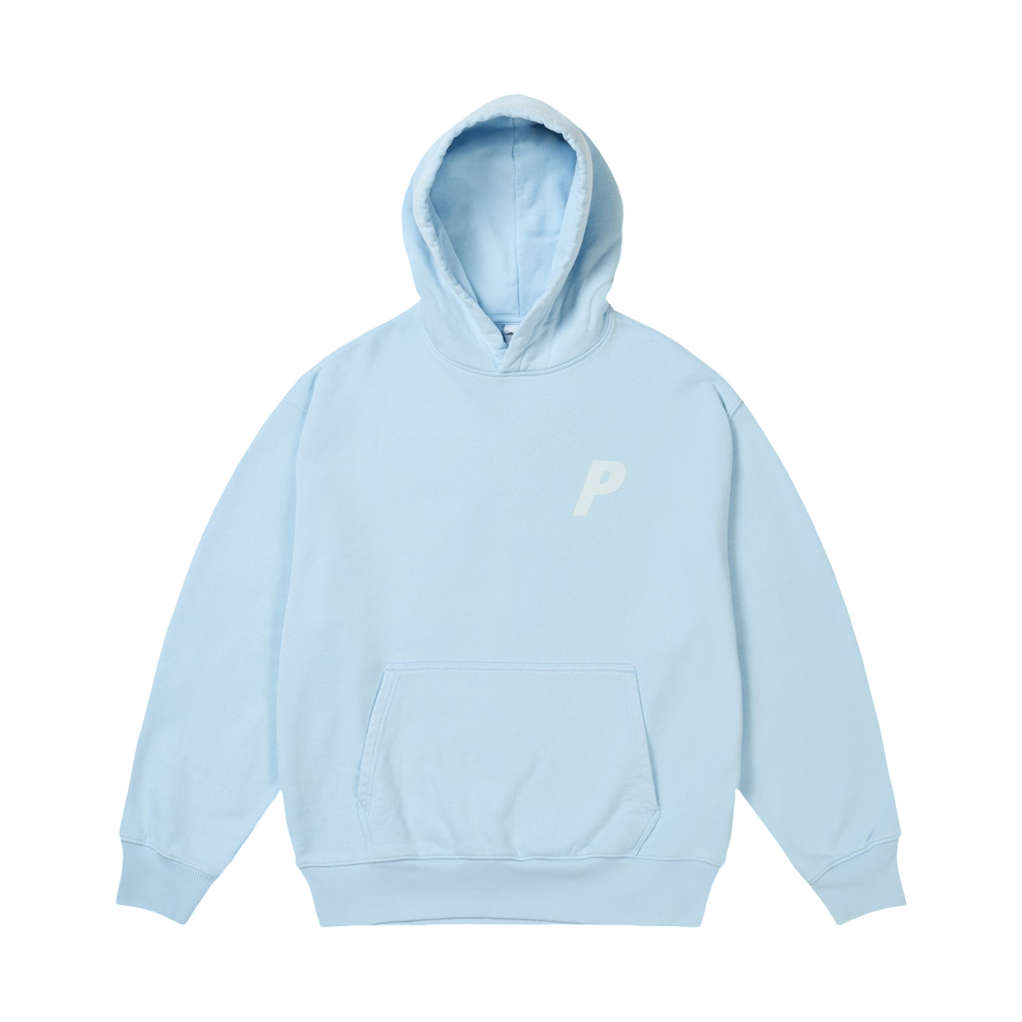- Palace Rubbed P3 Hood Skyline Blue - 26SS