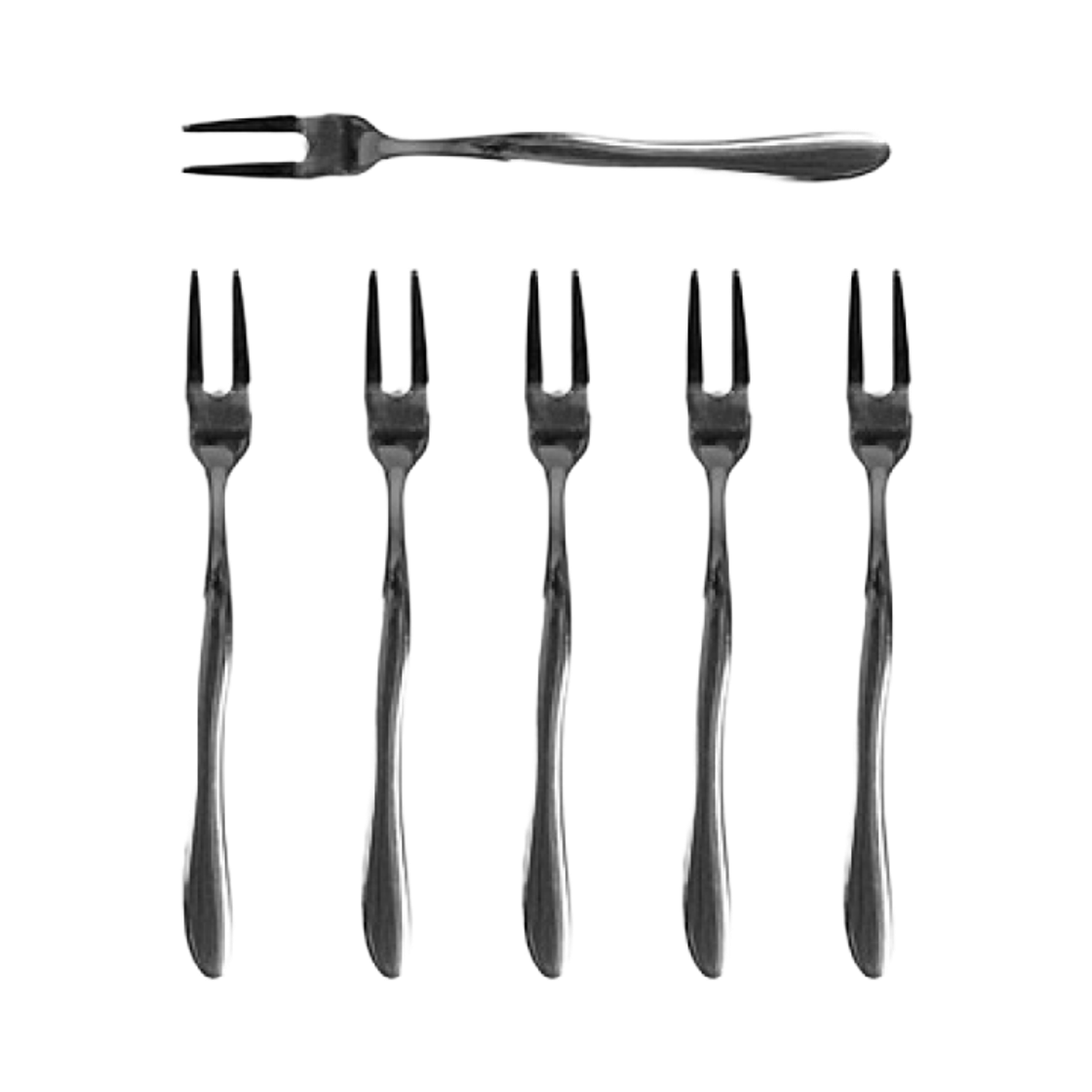 이노메싸 바이온 포크 세트 웨이버리 6피스/세트 실버 (26462)(INNOMETSA BYON Fork Set Waverly 6pcs/set) - 1