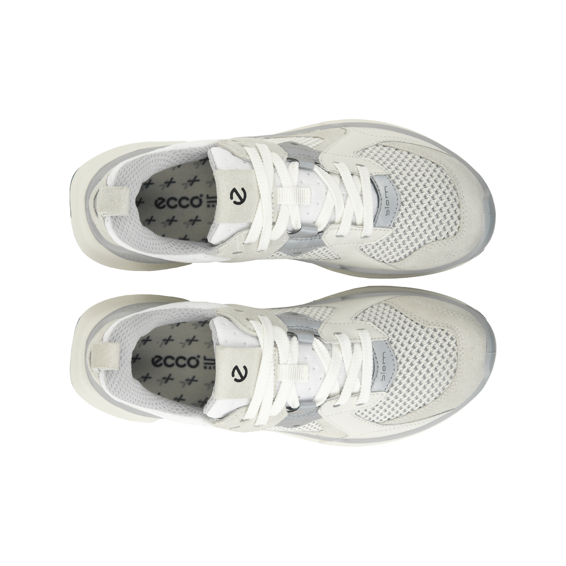 (W) 에코 바이옴 2.2 스니커즈 화이트((W) Ecco Biom 2.2 Sneakers White) - 5