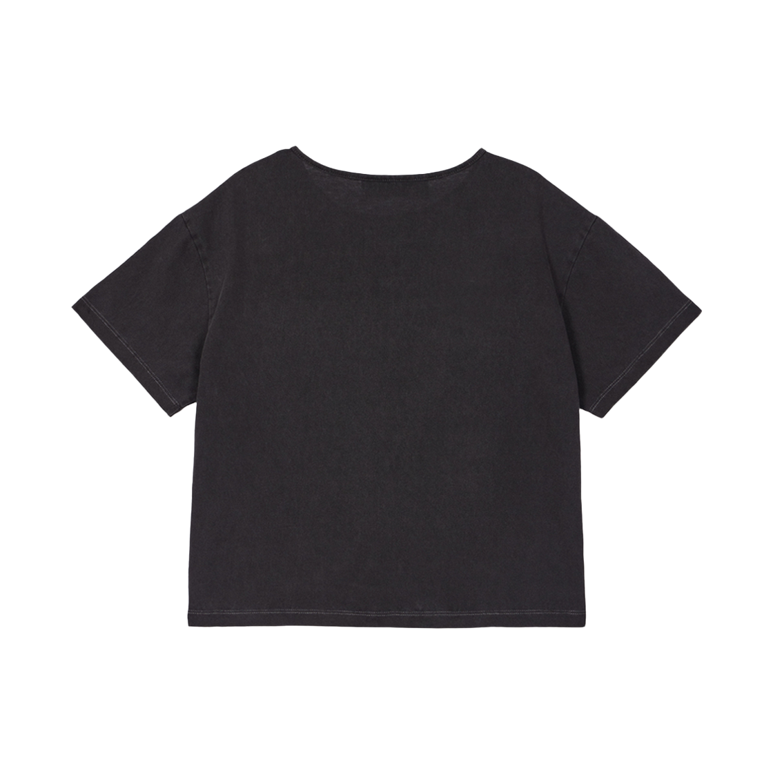 분트 나폴레옹 버튼 디테일 티셔츠 차콜(VOONT Napoleon Button Detail T-Shirt (CHARCOAL)) - 2