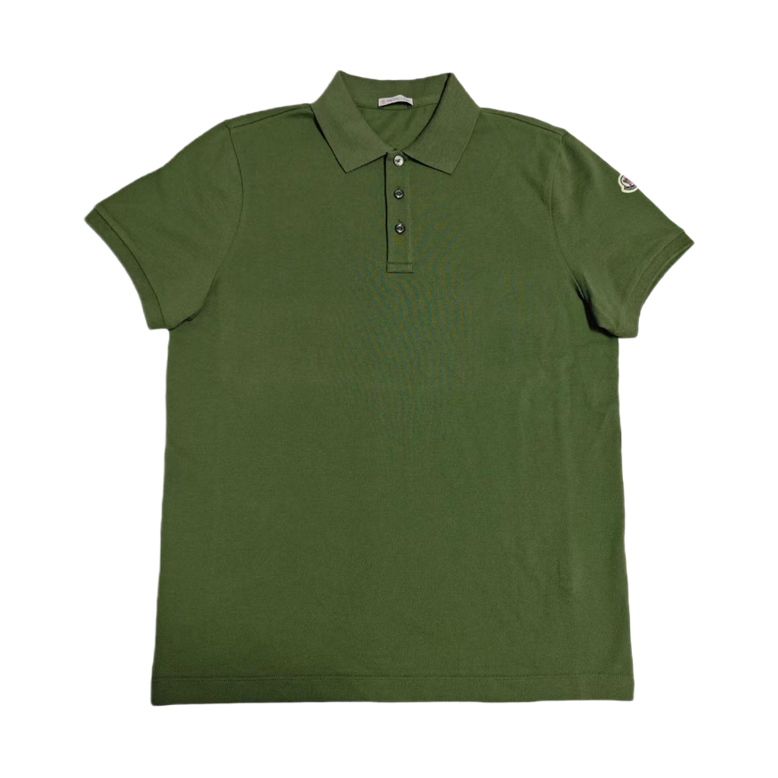 I1-091-8A70510-84556-876 Moncler Logo Polo Shirt Green - 23SS