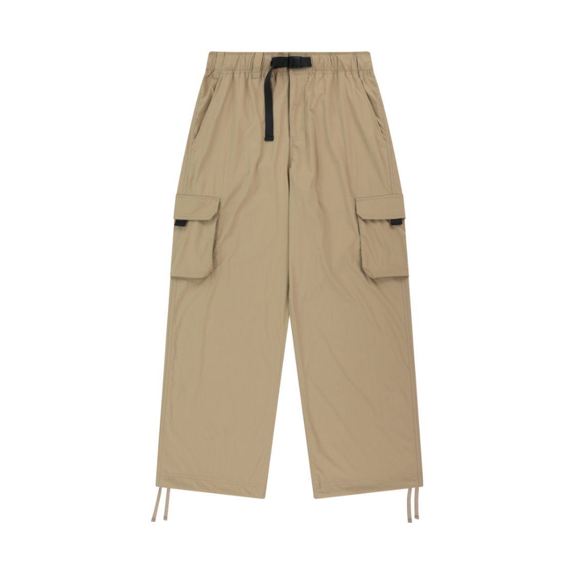 C4006BE Chapter.X Crispy Flowline Wide Cargo Pants Beige