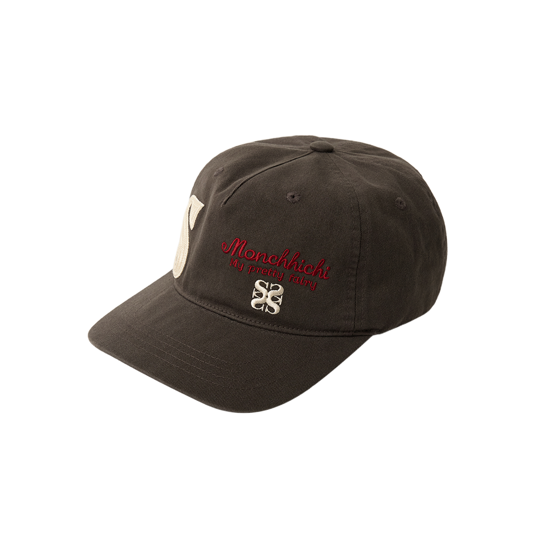 세터 x 몬치치 빈티지 캐쥬얼 볼캡 브라운(SATUR x Monchhichi Vintage Casual Ball Cap Brown) - 1