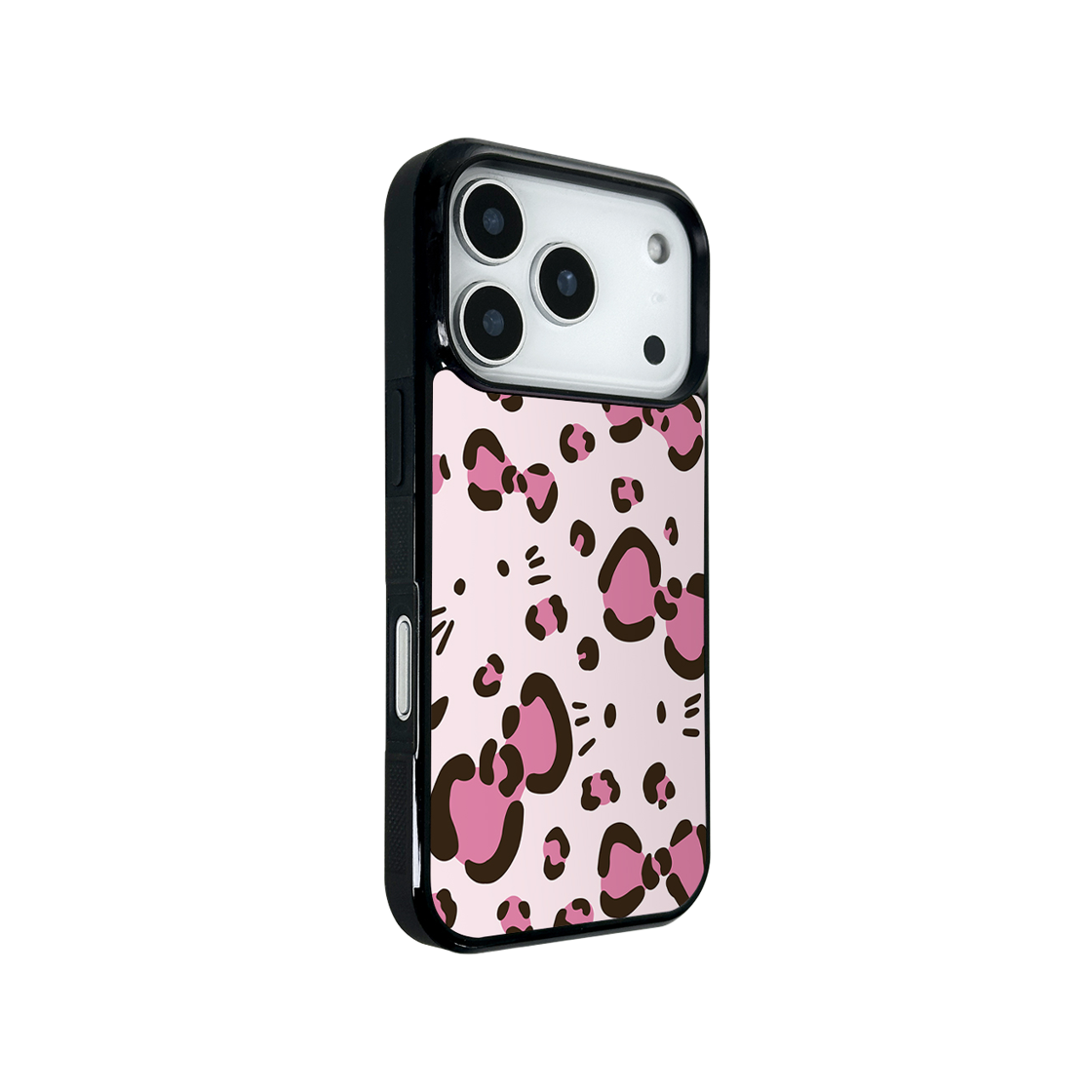 나인틴프라이데이 핑크 레오파드 캣 맥세이프 에폭시 케이스(NINETEENFRIDAY Pink Leopard Cat Magsafe Epoxy Case) - 3