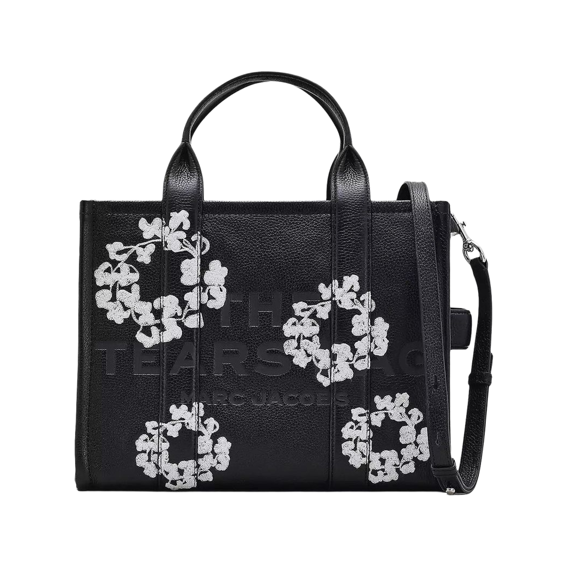 데님 티어스 x 마크 제이콥스 레더 토트백 블랙(Denim Tears x Marc Jacobs Leather Tote Bag Black)