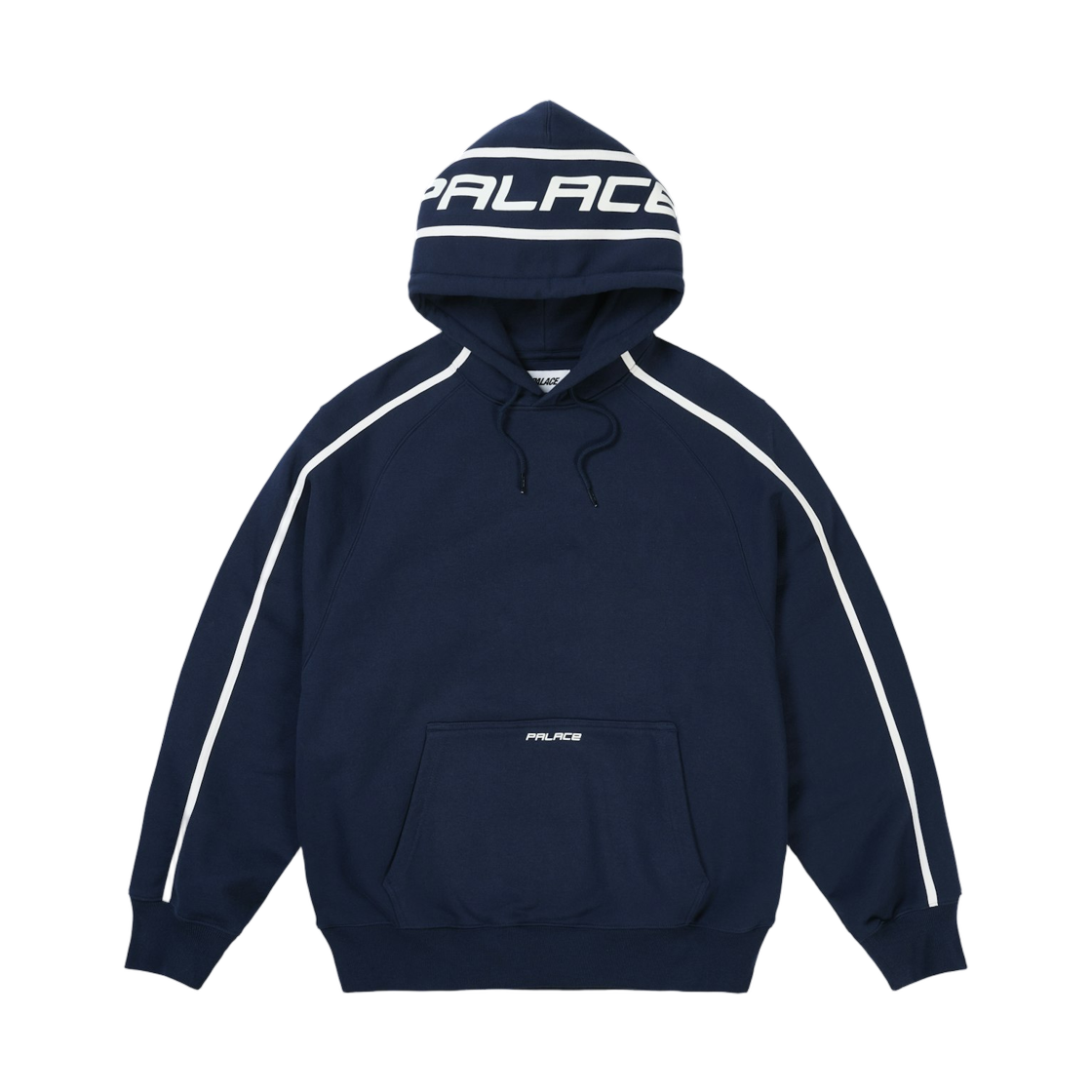 - Palace Runner Hood Navy - 26SS