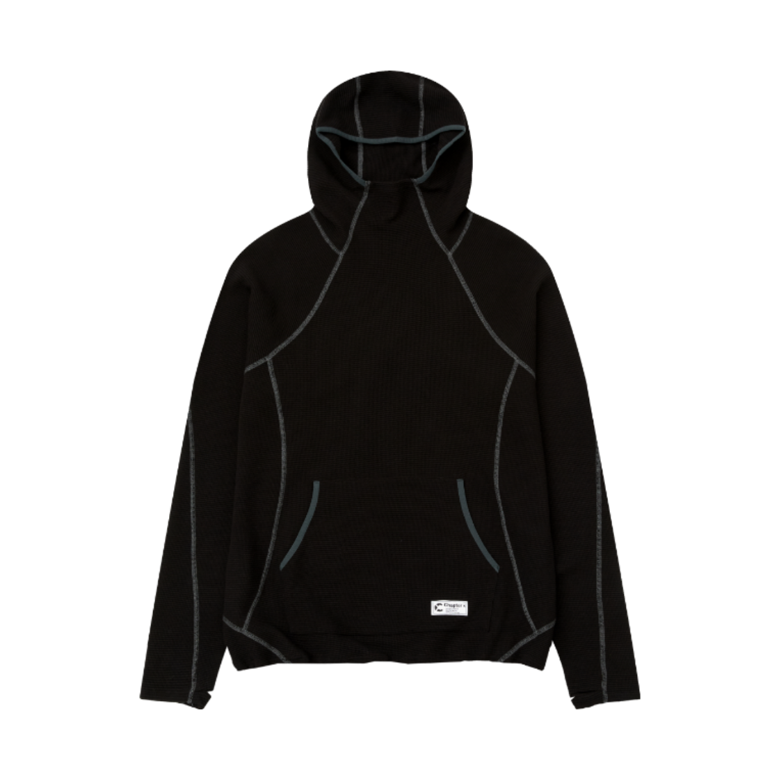 챕터엑스 챕터 에어 와플 후디 블랙(Chapter.X Chapter Air Waffle Hoodie Black) - 1