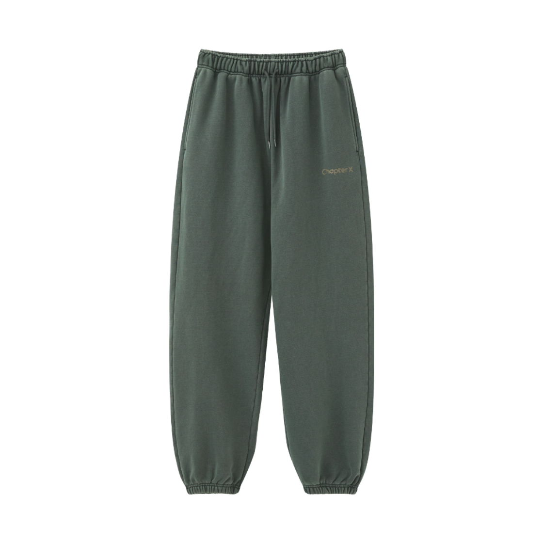 챕터엑스 피그먼트 프리모션 조거 팬츠 그린(Chapter.X Pigment Free Motion Joggers Green)