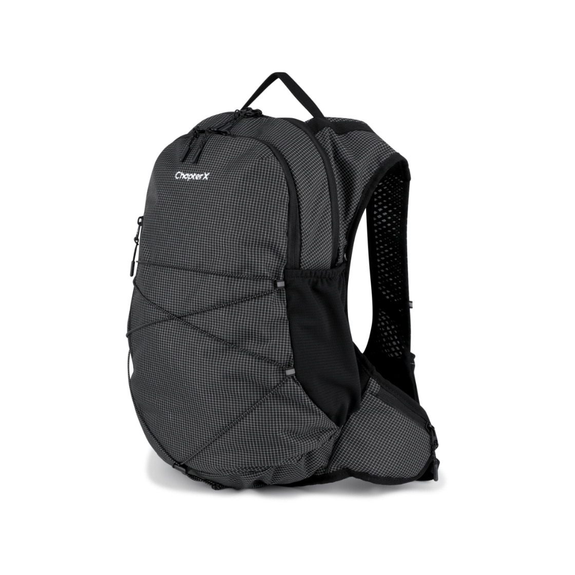 챕터엑스 트레일 라이크 러닝 백팩 립스탑블랙(Chapter.X Trail-like running backpack Ribstop black) - 2