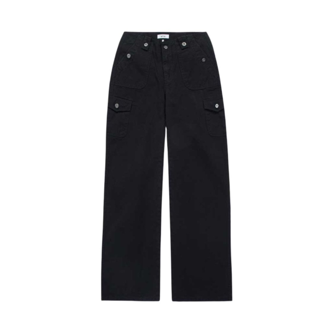 (W) 애즈온 제드 카고 팬츠 블랙((W) Ason Jed Cargo Pants Black)
