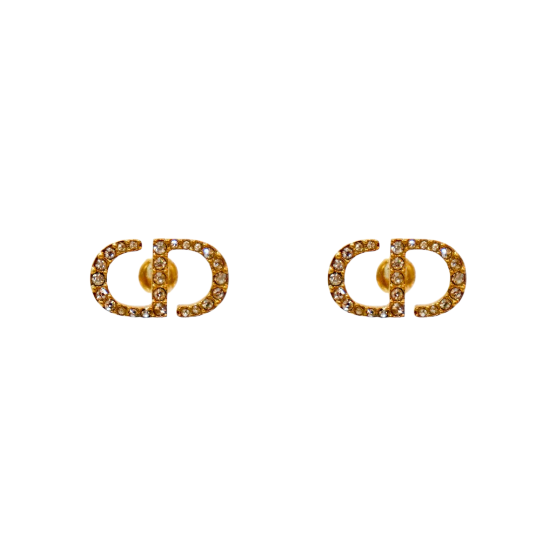 디올 쁘띠 CD 골드 귀걸이 A-B51501(Dior Petit CD Gold Earrings A-B51501) - 1