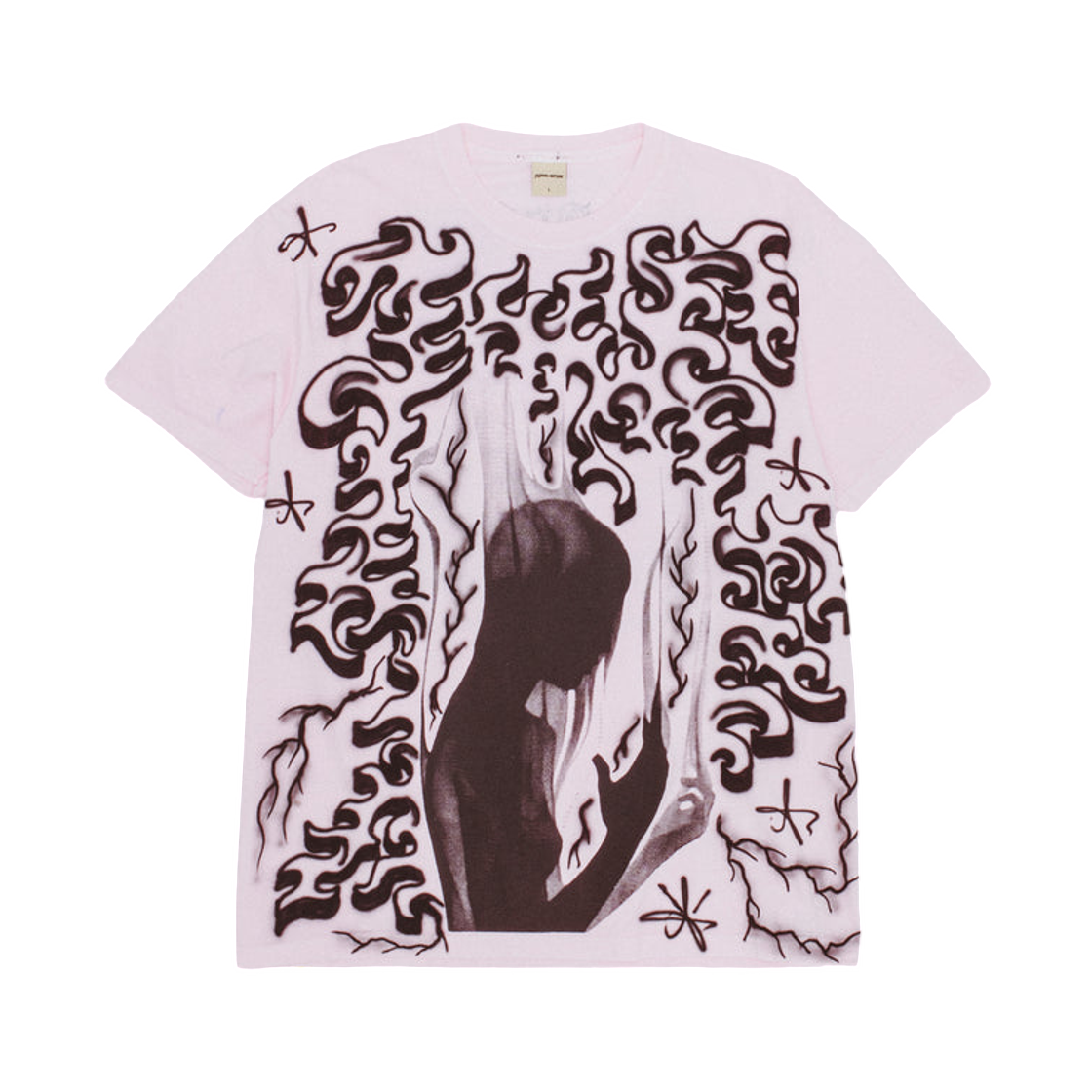 퍼킹 어썸 사비 리워크 베이프 배스 티셔츠 핑크(Fucking Awesome Savie Rework Vape Bath T-Shirt Pink)
