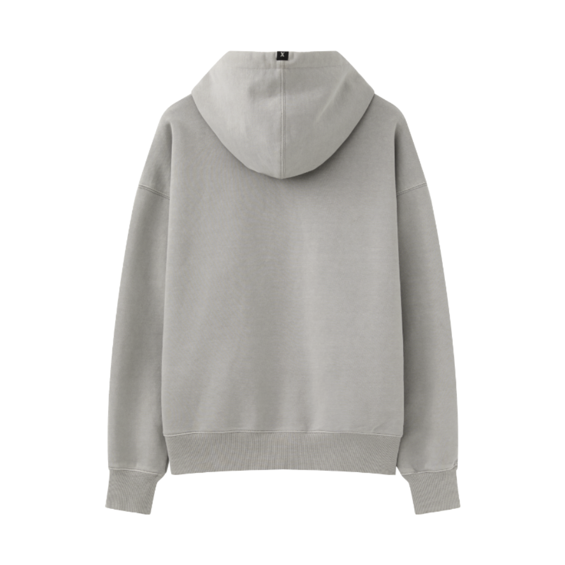 챕터엑스 피그먼트 CP 에어홀 후디 그레이(Chapter.X Pigment CP Air Hole Hoodie Grey) - 2