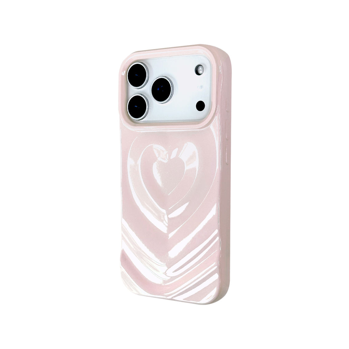 나인틴프라이데이 입체 하트 케이스 - 핑크 (아이폰)(NINETEENFRIDAY 3D Heart Case - Pink (Iphone)) - 2