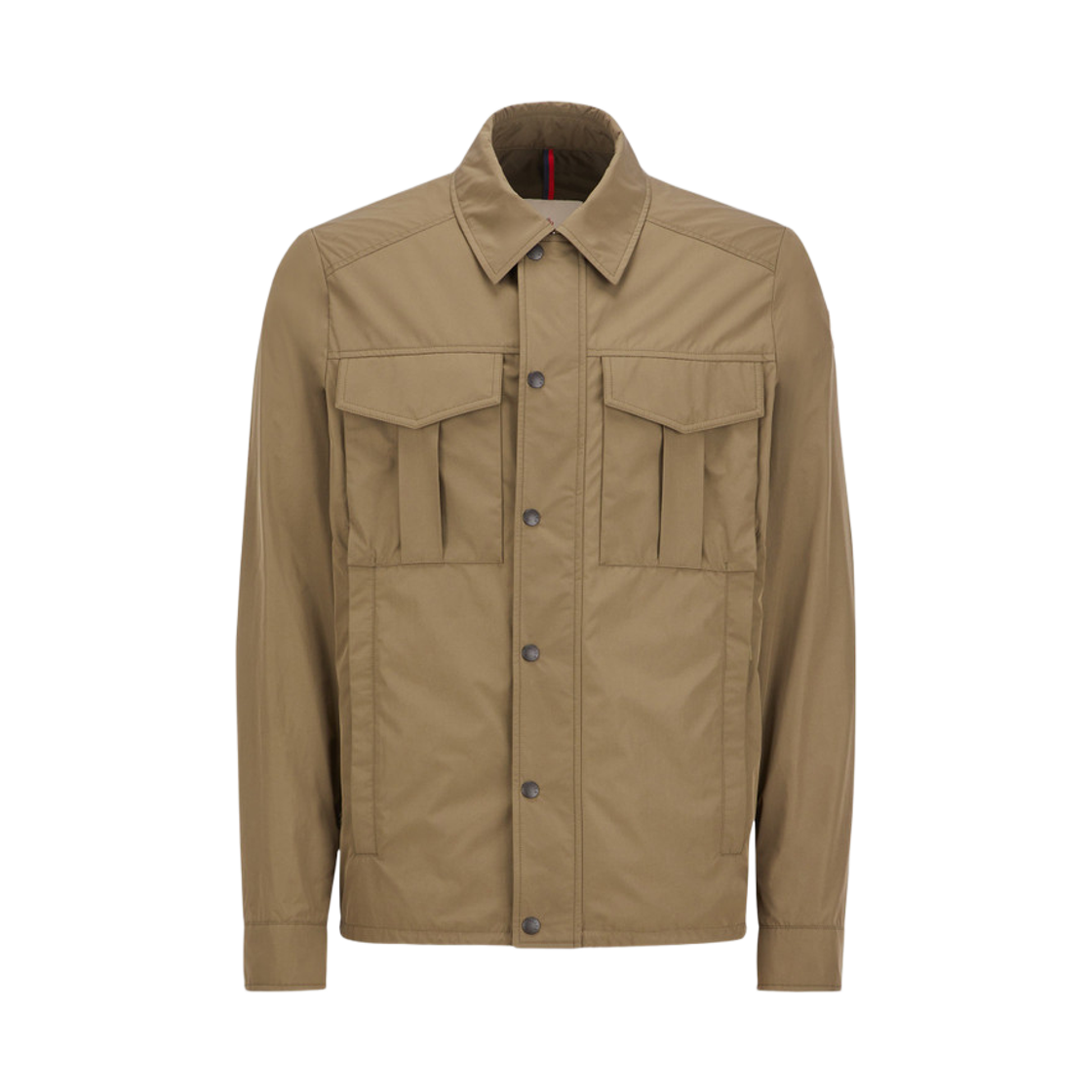 J1-091-1G00006-54A91-823 Moncler Frema Shirt Jacket Olive Green - 24SS