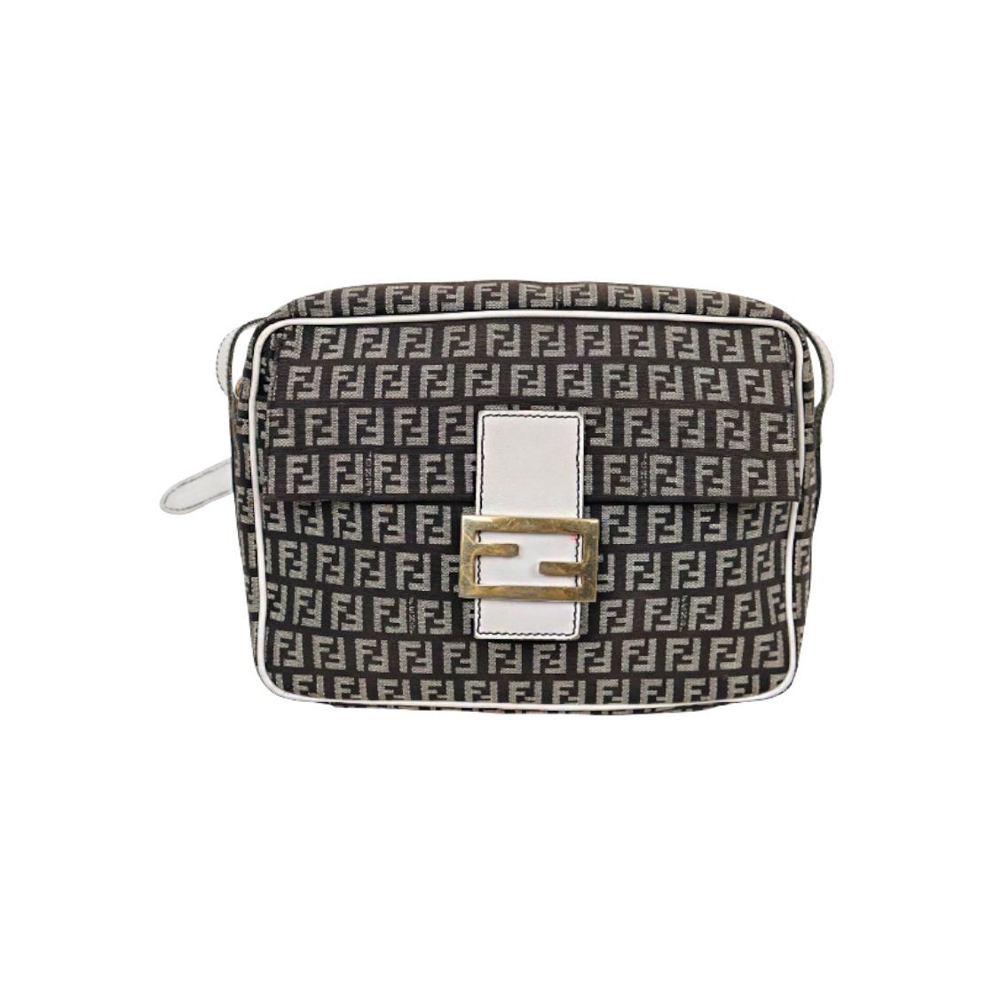 펜디 블랙 주키노 크로스백 C-A52897(Fendi Black Jukino Crossbody Bag C-A52897) - 1
