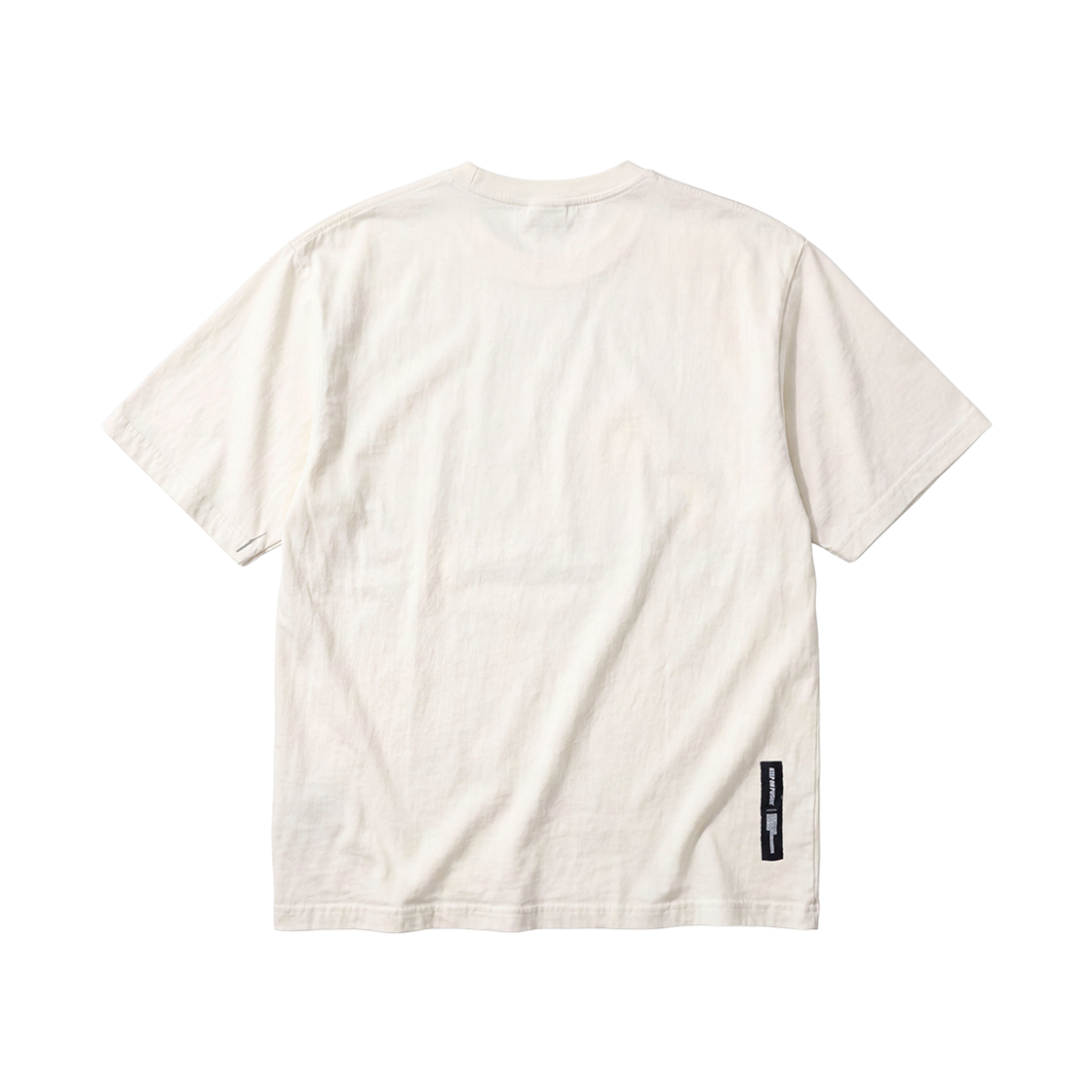 큐티에잇 가먼츠 블리스 피그먼트 워시드 티 에크루(QT8 GARMENTS Bliss Pigment Washed Tee Ecru) - 2