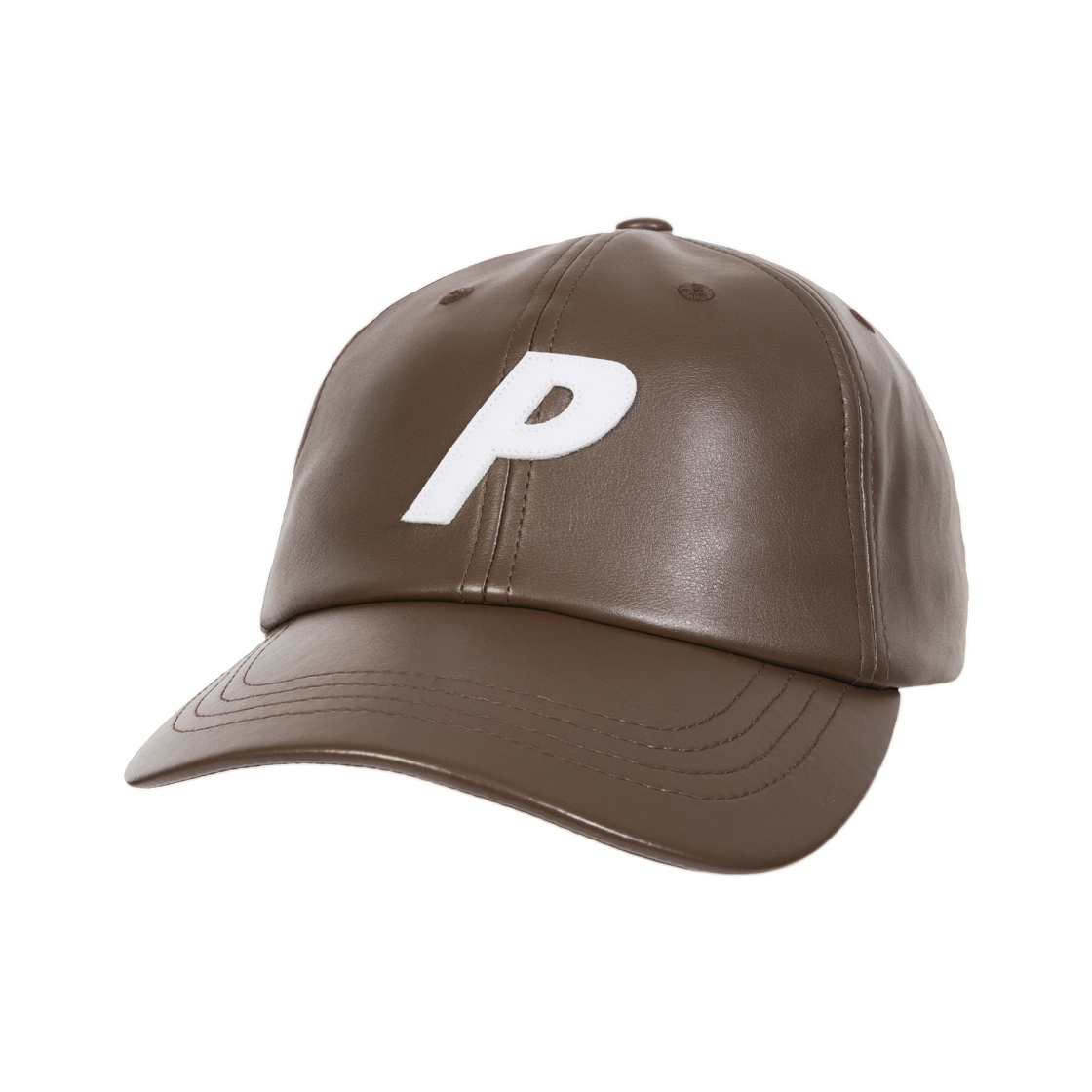 - Palace Faux Leather P 6-Panel Fox - 26SS