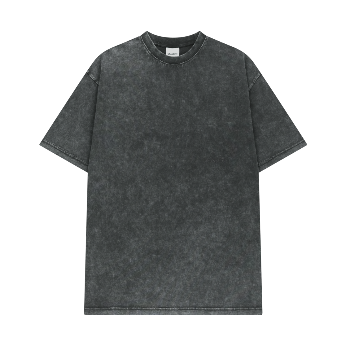 챕터엑스 피그먼트 소프트 숏 슬리브 차콜(Chapter.X Pigment Muscle Fit Soft Short Sleeve Charcoal) - 1