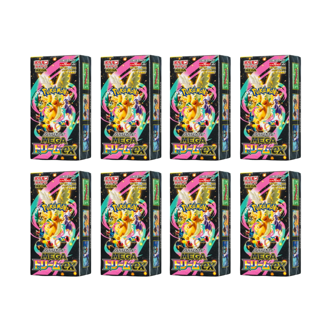포켓몬 TCG 메가 하이클래스팩 메가 드림 ex 8 박스 (80팩/일어판)(Pokemon TCG MEGA High Class Pack MEGA Dream ex 8 Box (Japanese Ver.)) - 1